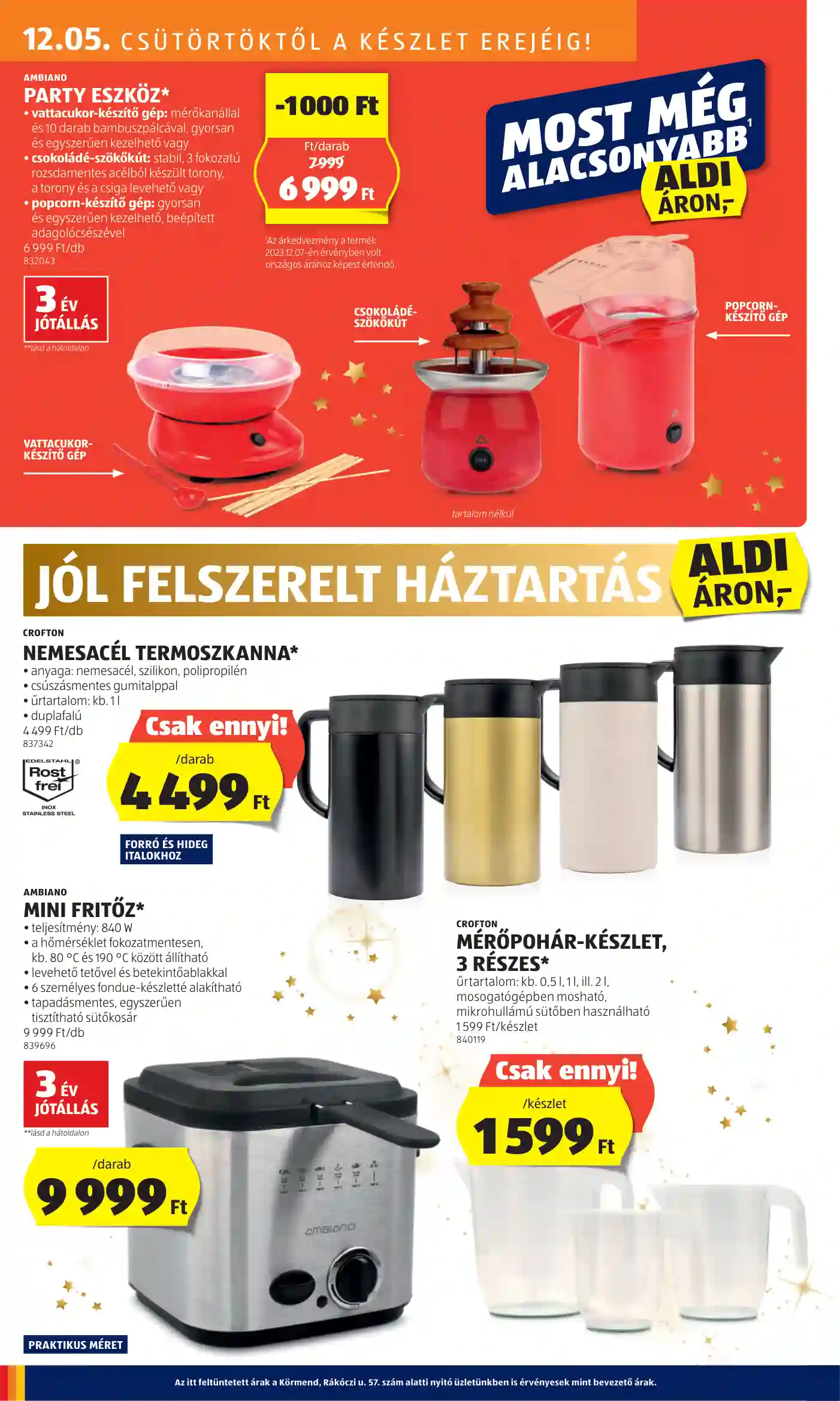 Aldi akciós újság 49. hét (21 oldal)