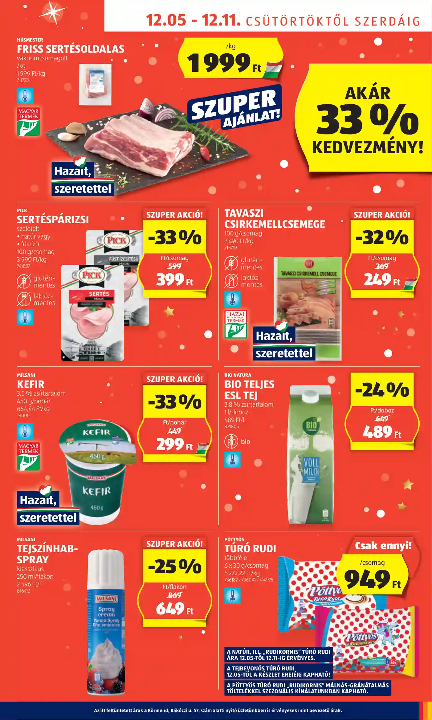 Aldi akciós újság 49. hét (35 oldal)