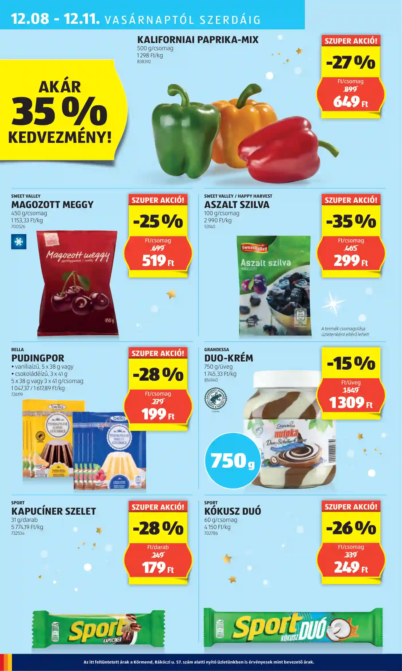 Aldi akciós újság 49. hét (39 oldal)