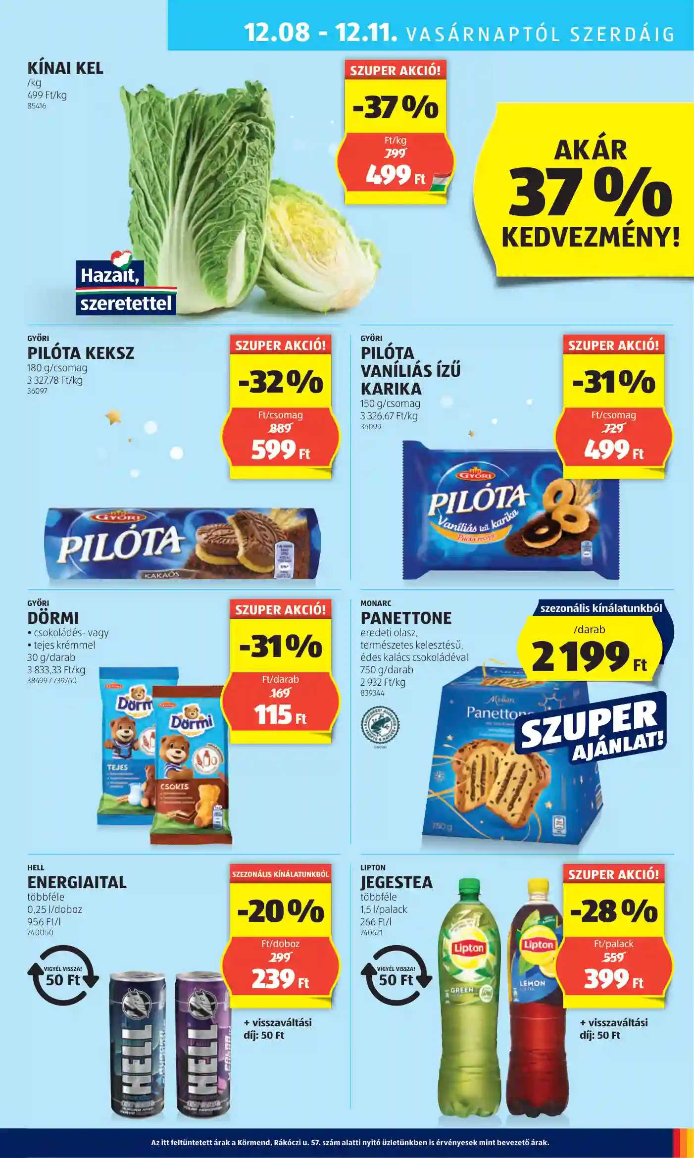 Aldi akciós újság 49. hét (40 oldal)