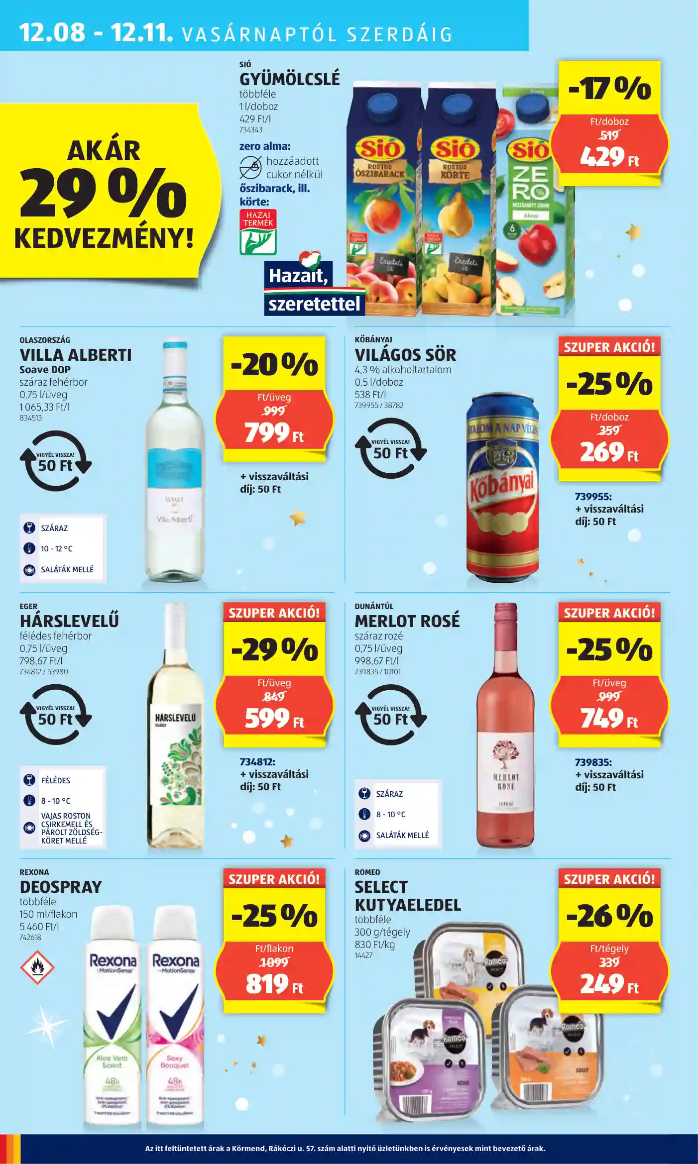 Aldi akciós újság 49. hét (41 oldal)