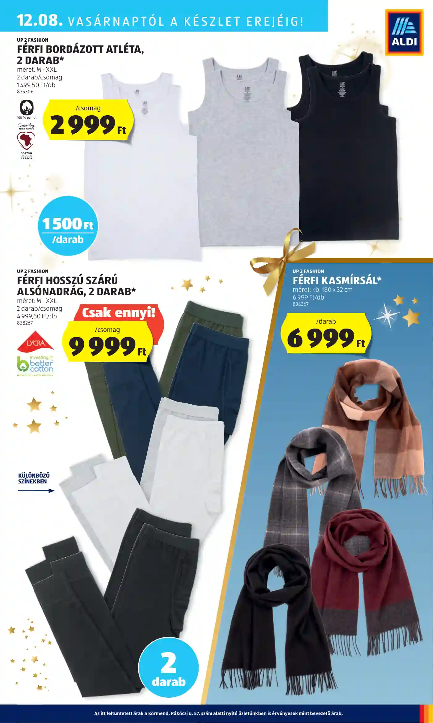 Aldi akciós újság 49. hét (62 oldal)