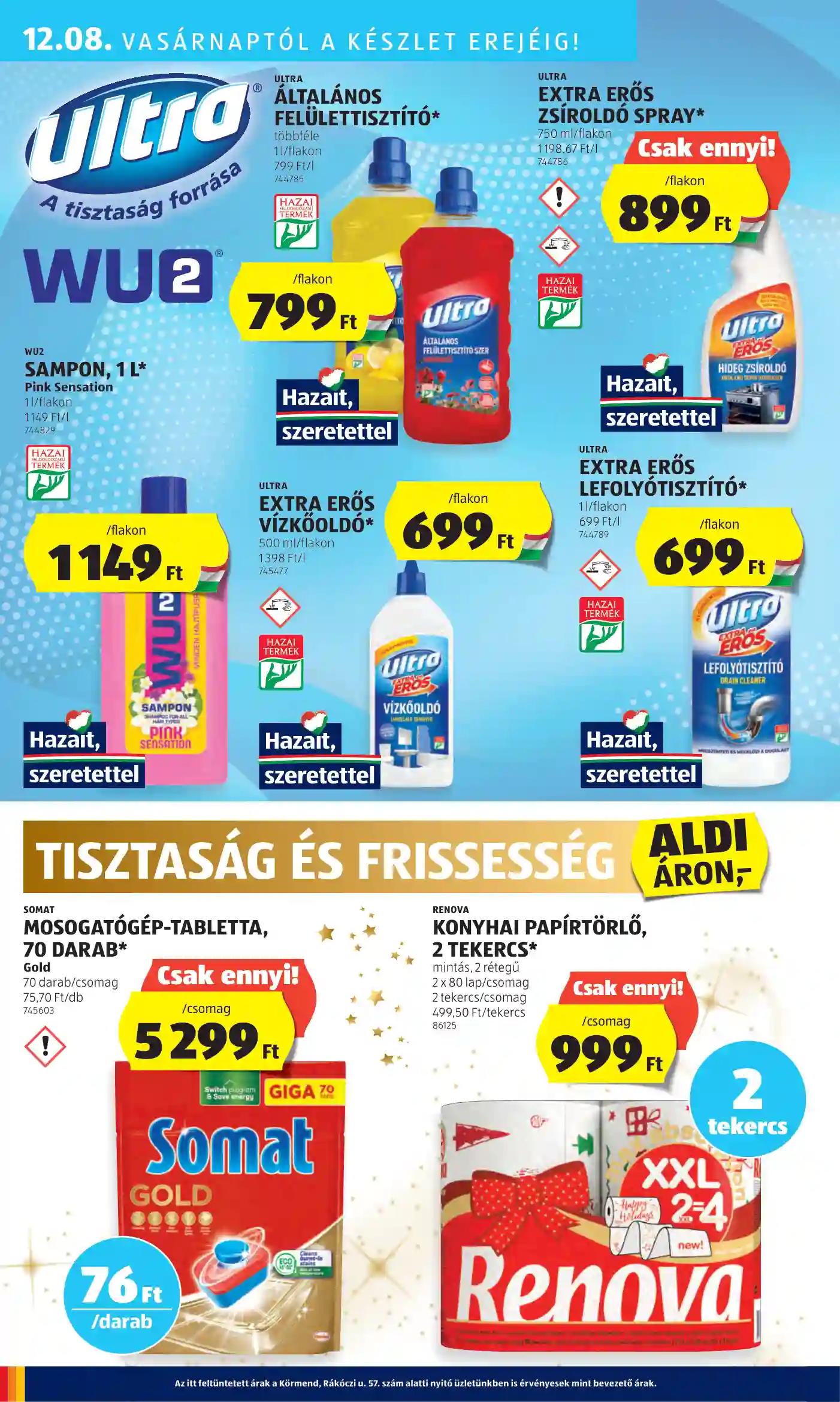 Aldi akciós újság 49. hét (63 oldal)