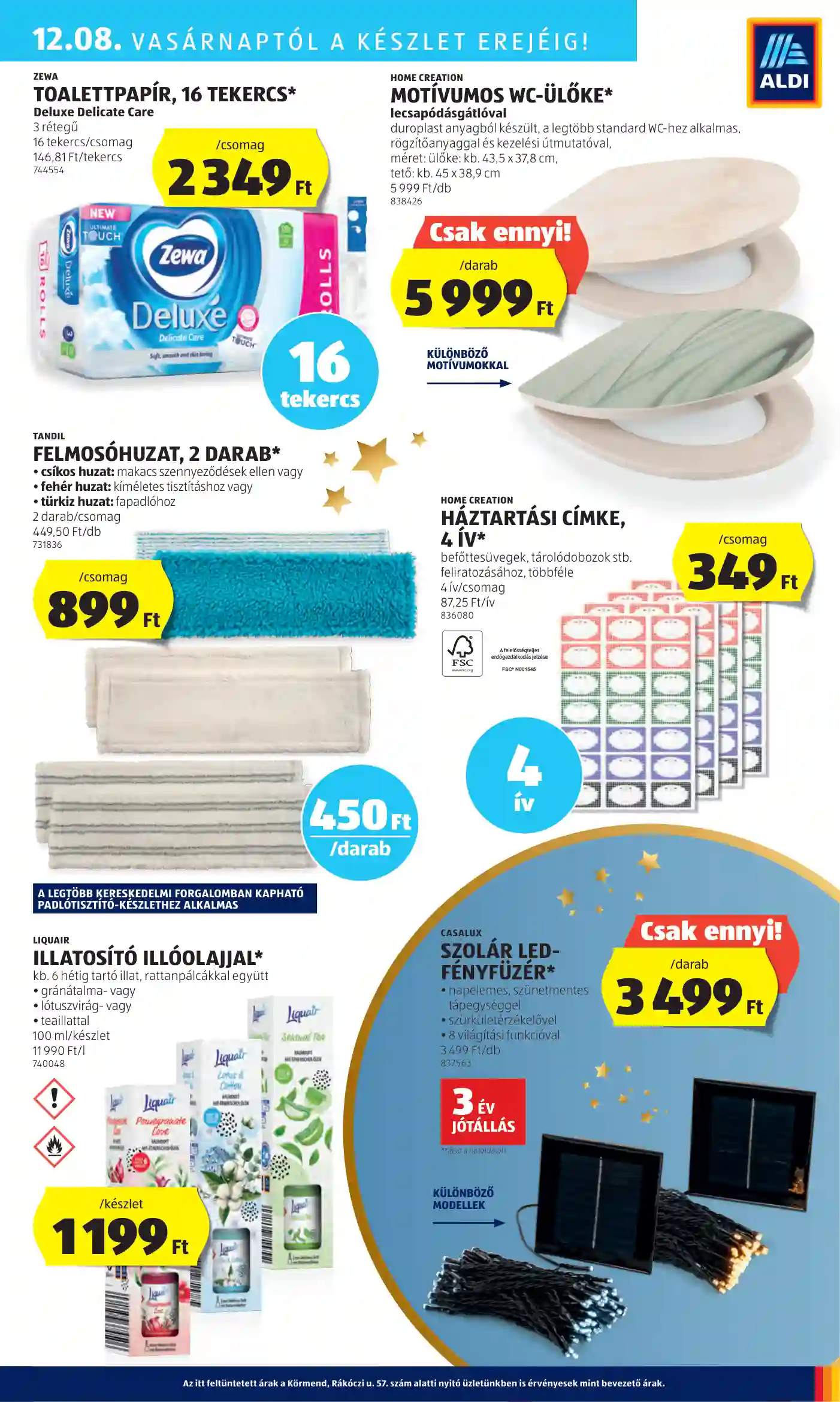 Aldi akciós újság 49. hét (64 oldal)