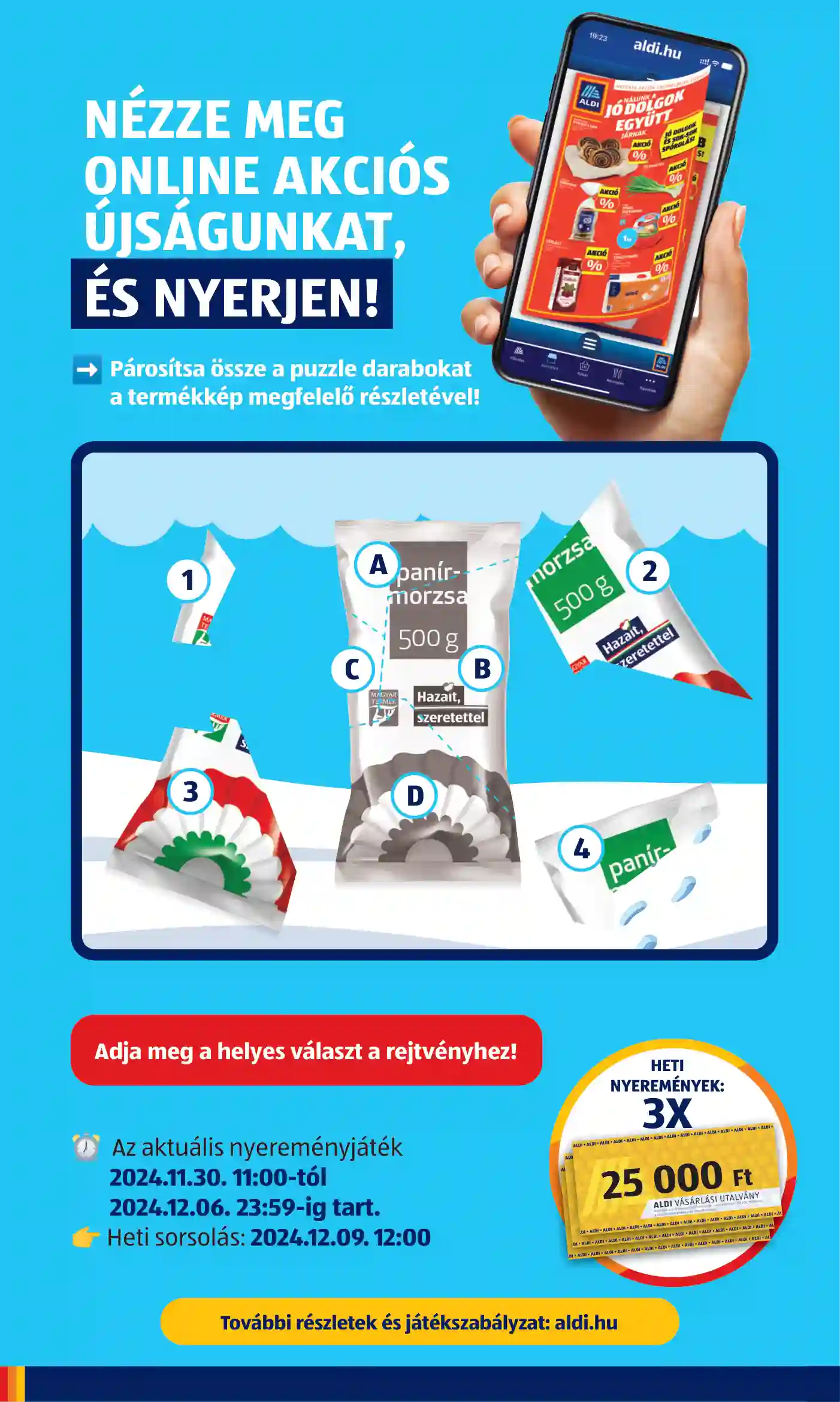 Aldi akciós újság 49. hét (68 oldal)