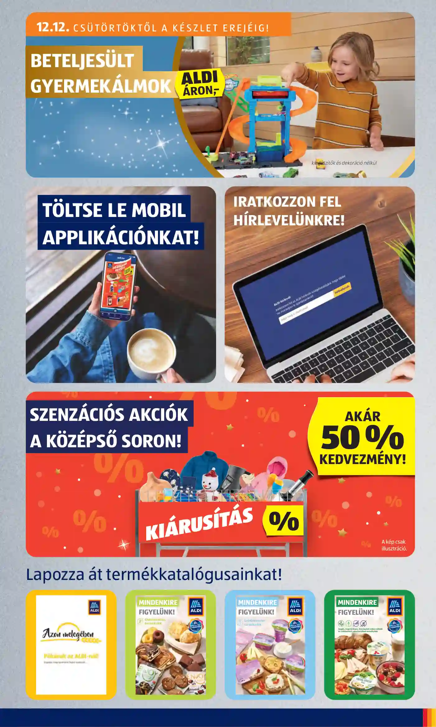 Aldi akciós újság 50. hét (13 oldal)