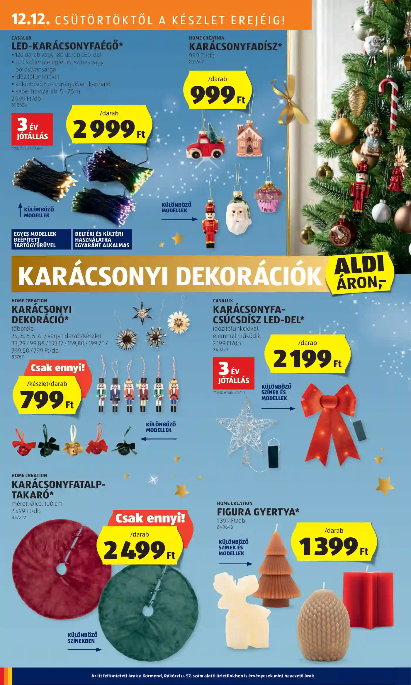 Aldi akciós újság 50. hét (19 oldal)