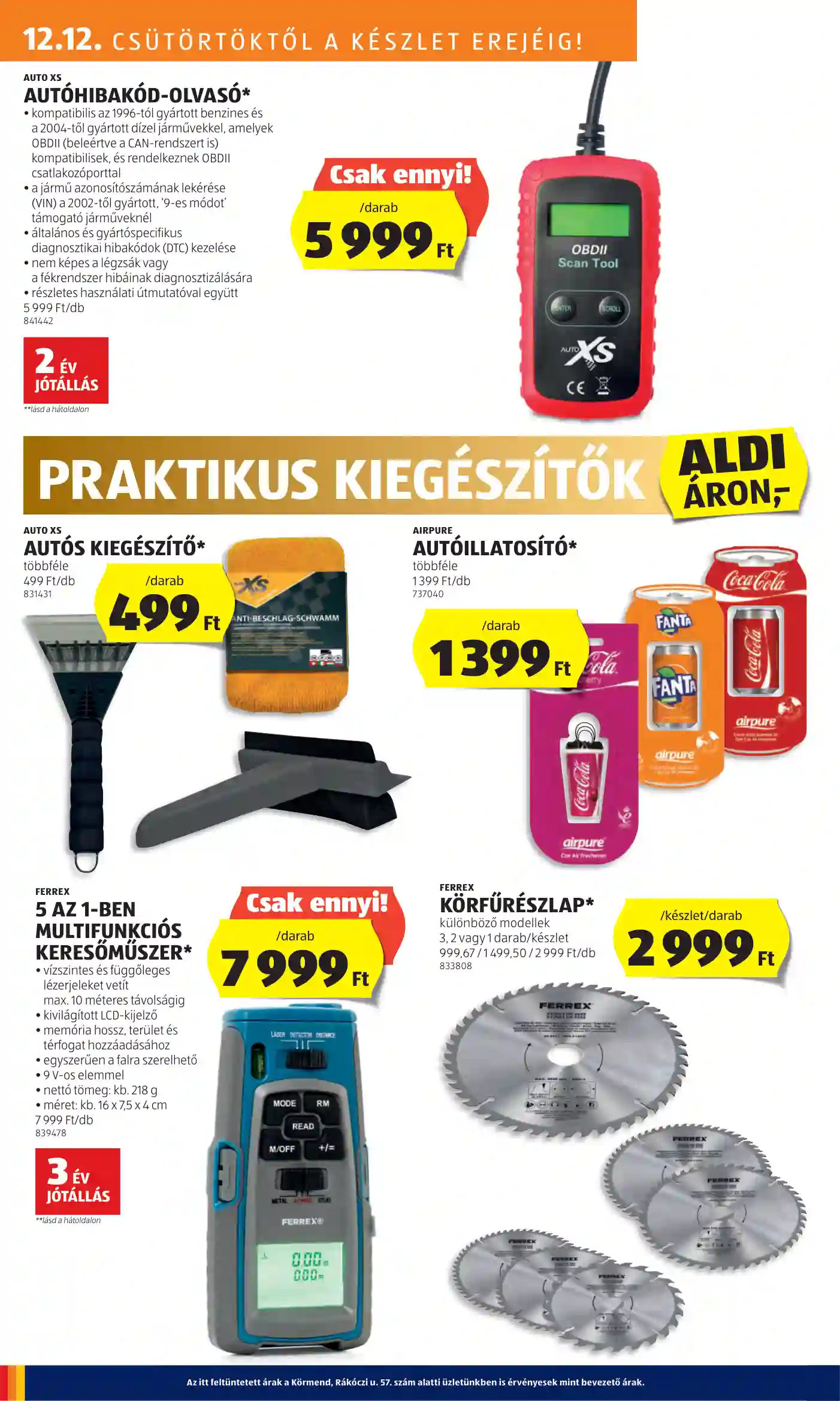 Aldi akciós újság 50. hét (30 oldal)