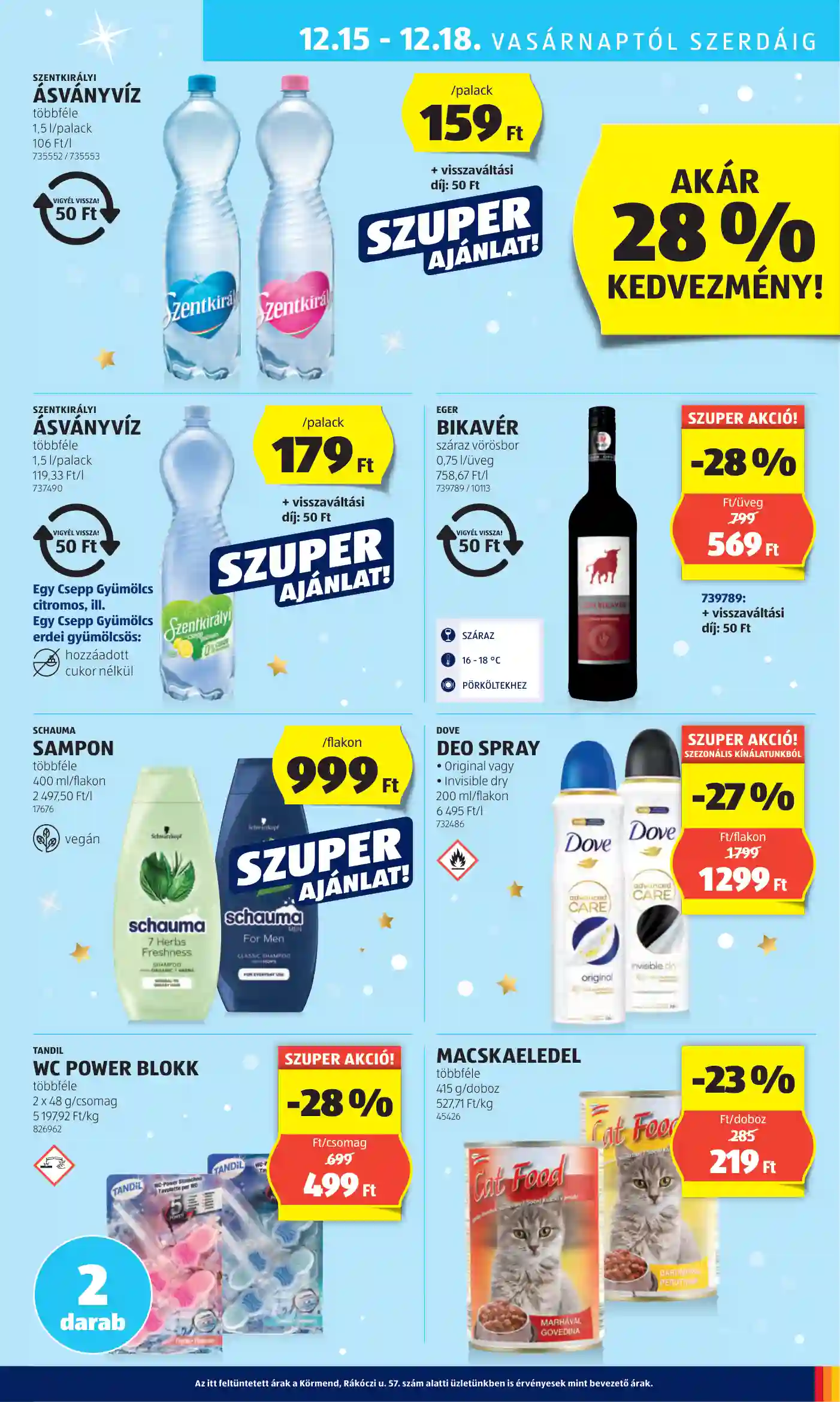 Aldi akciós újság 50. hét (38 oldal)