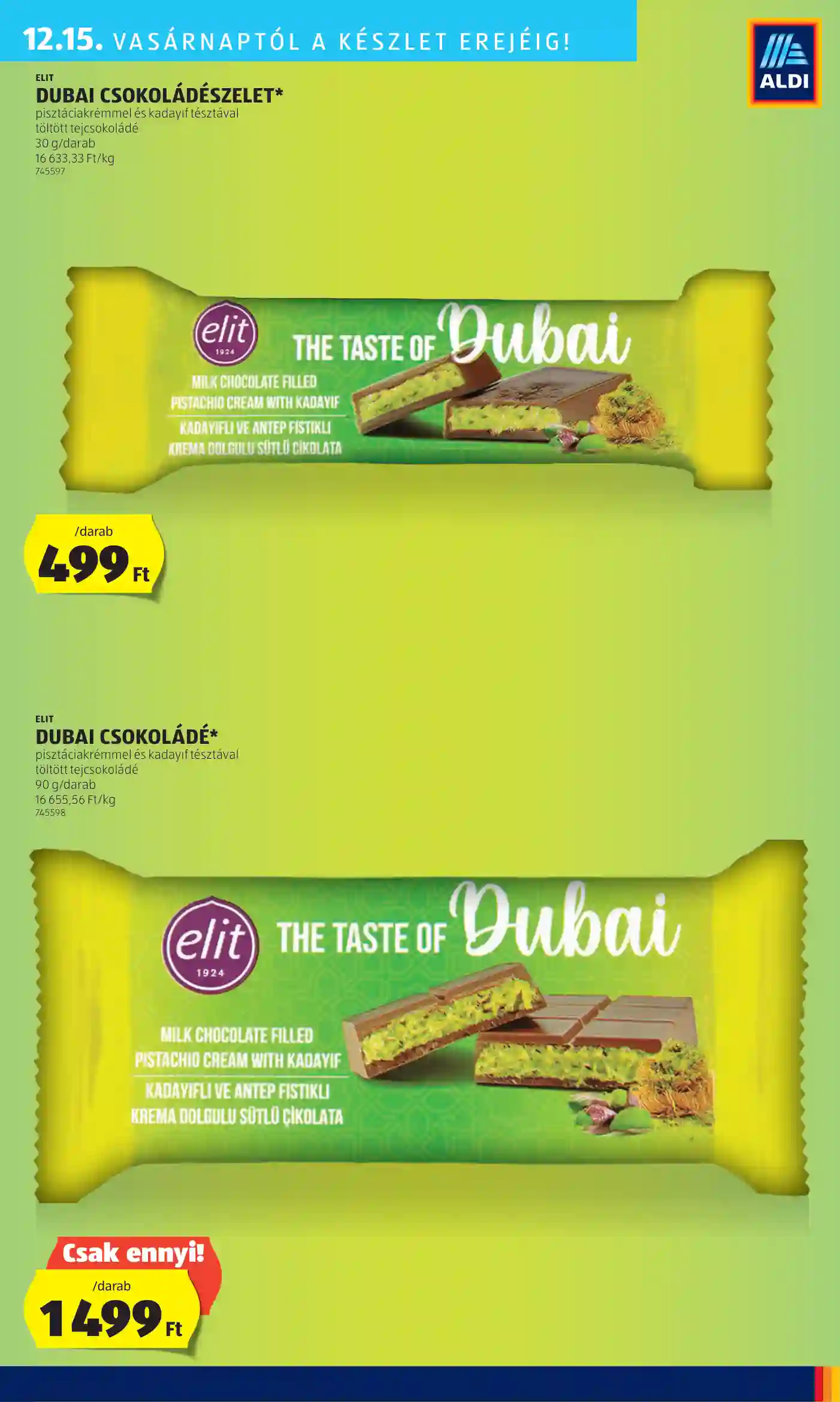 Aldi akciós újság 50. hét (40 oldal)
