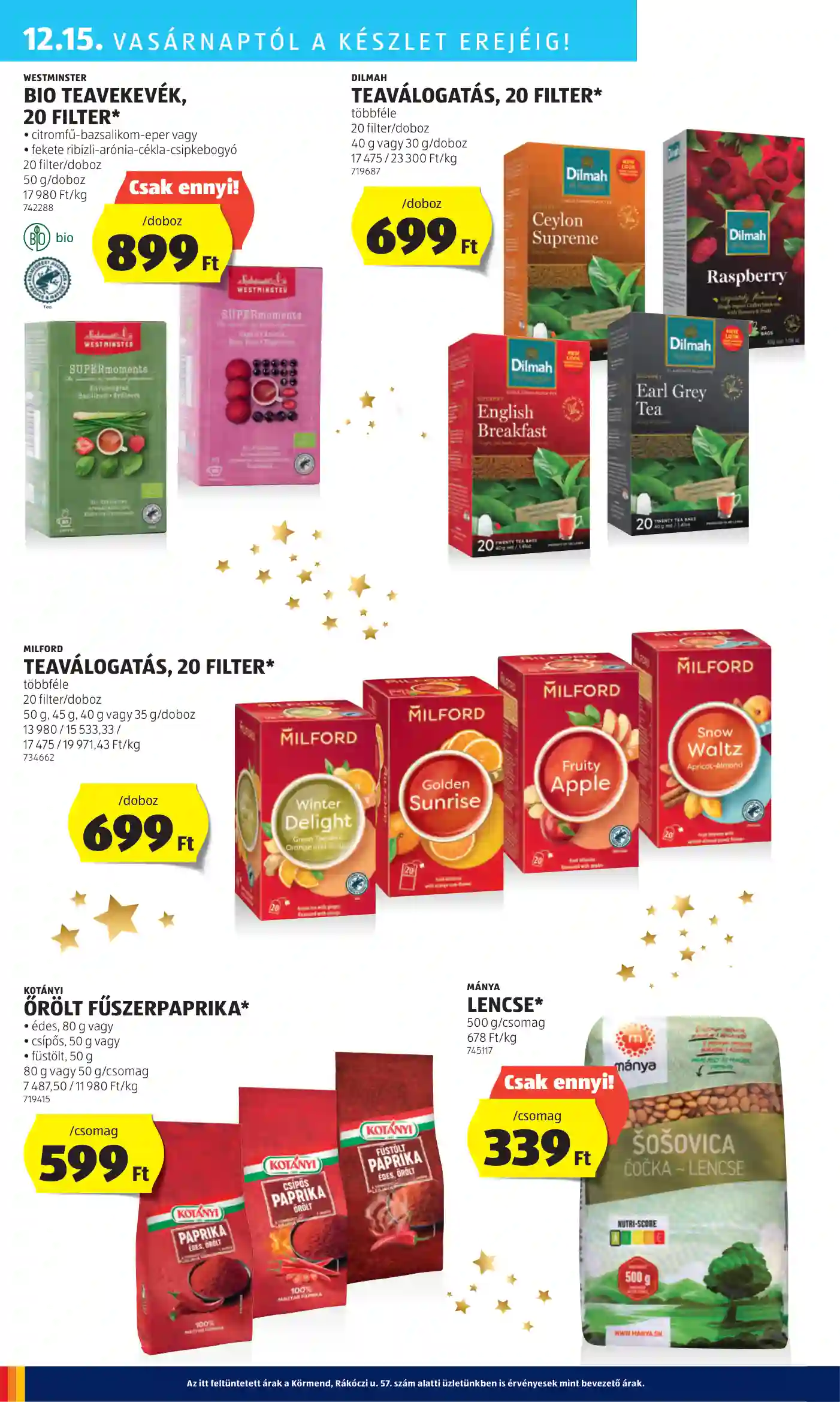 Aldi akciós újság 50. hét (45 oldal)