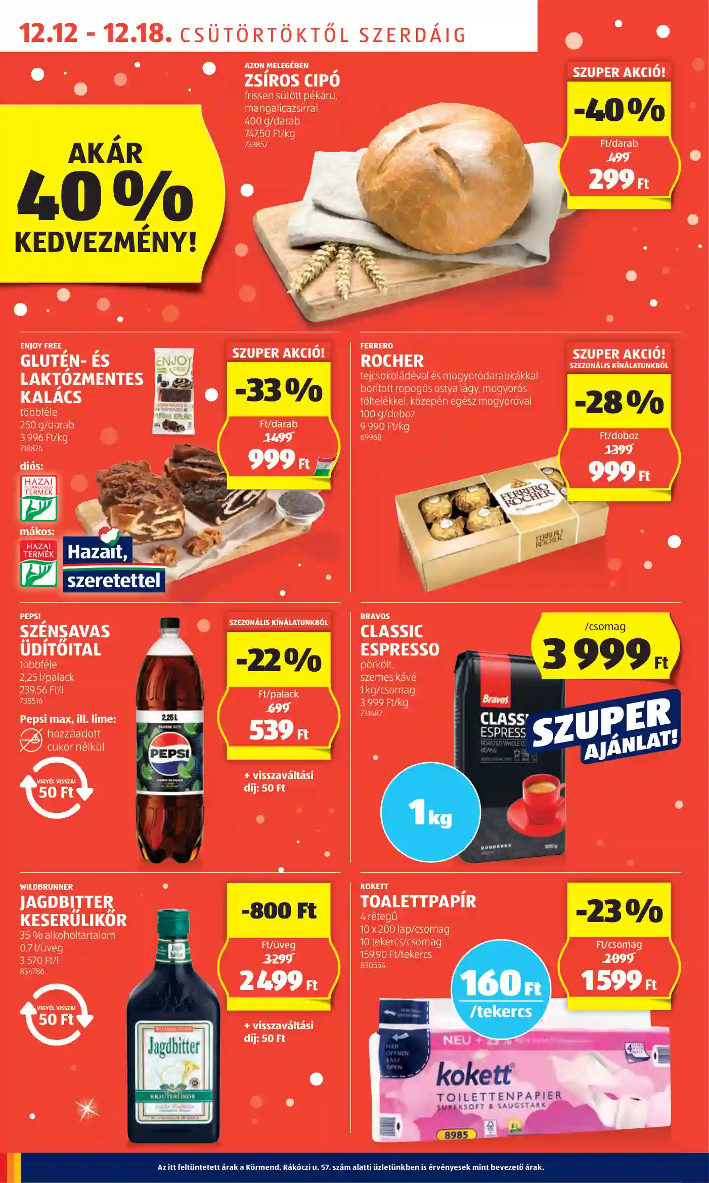 Aldi akciós újság 50. hét (46 oldal)
