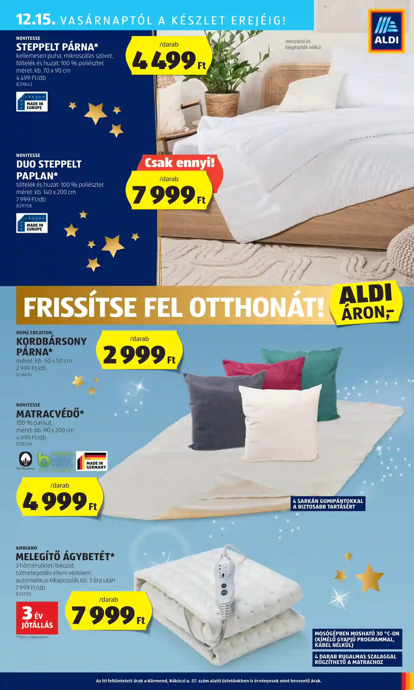 Aldi akciós újság 50. hét (60 oldal)