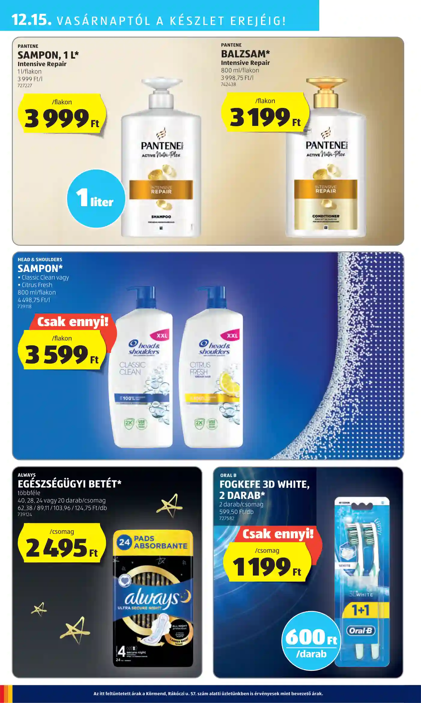Aldi akciós újság 50. hét (63 oldal)