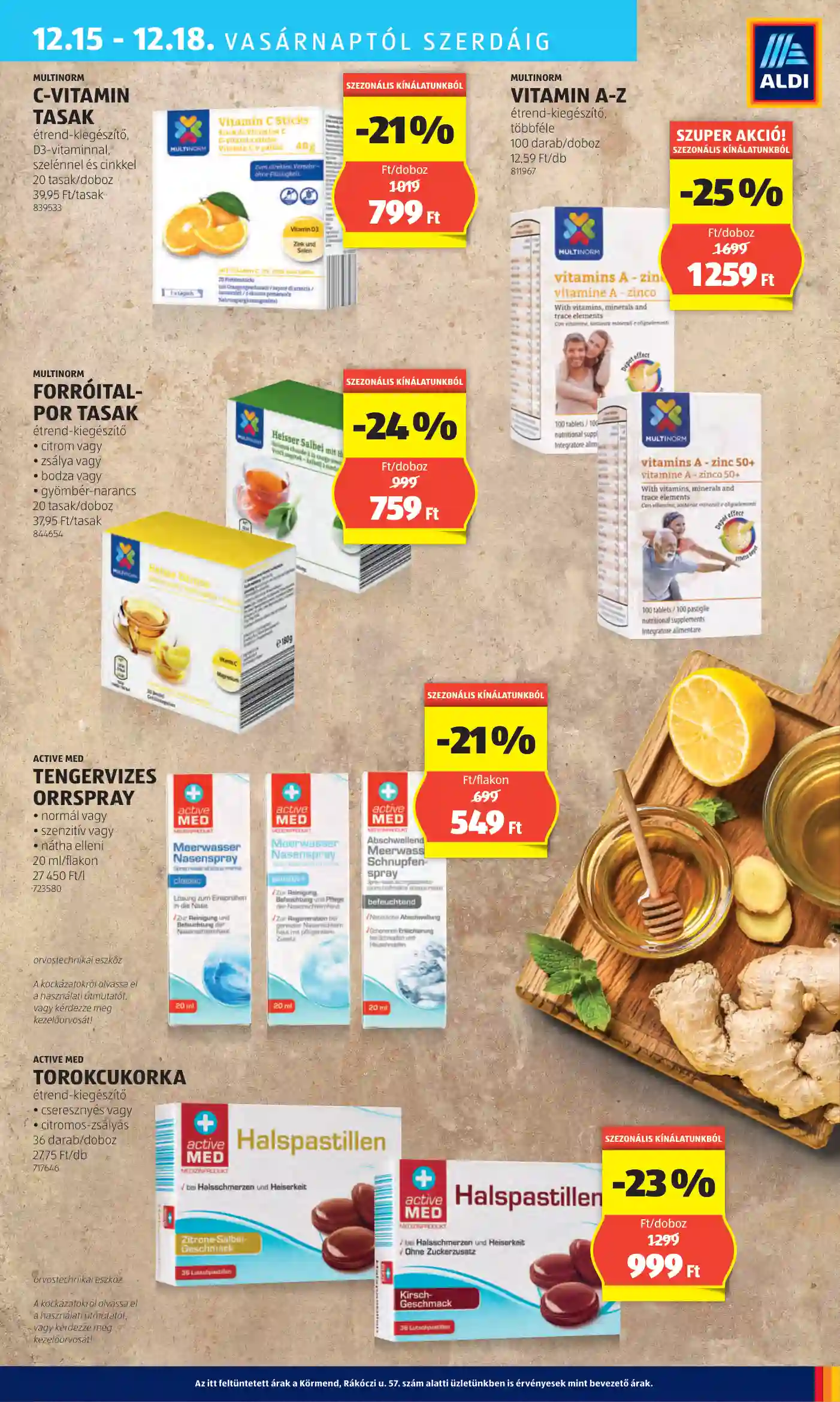 Aldi akciós újság 50. hét (64 oldal)