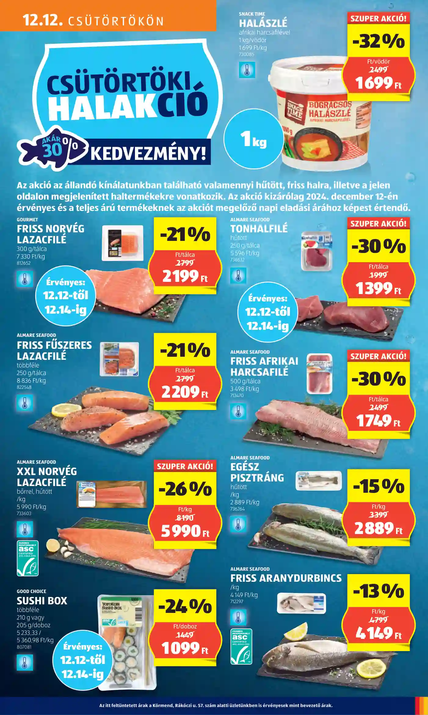 Aldi akciós újság 50. hét (5 oldal)