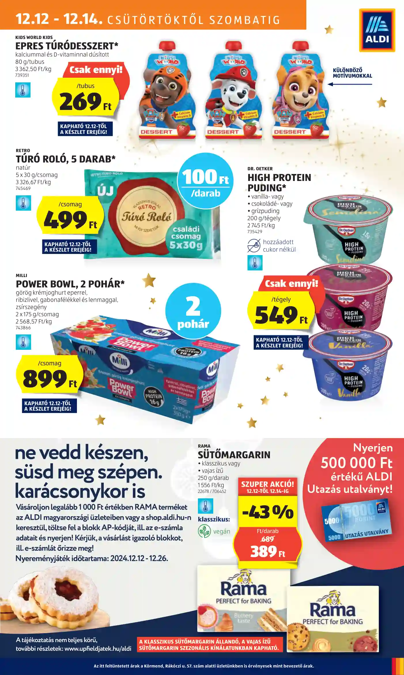 Aldi akciós újság 50. hét (9 oldal)