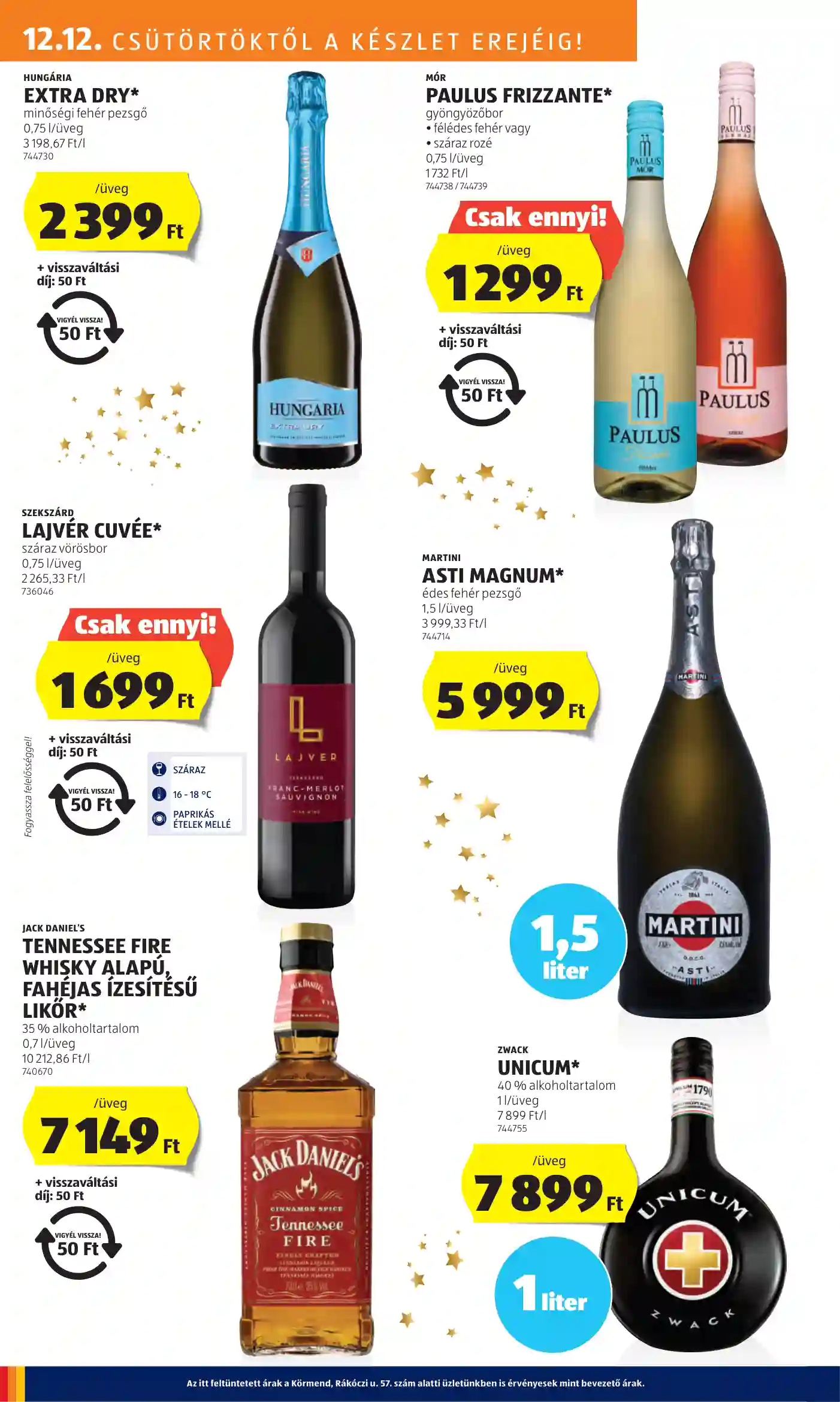 Aldi akciós újság 50. hét (12 oldal)