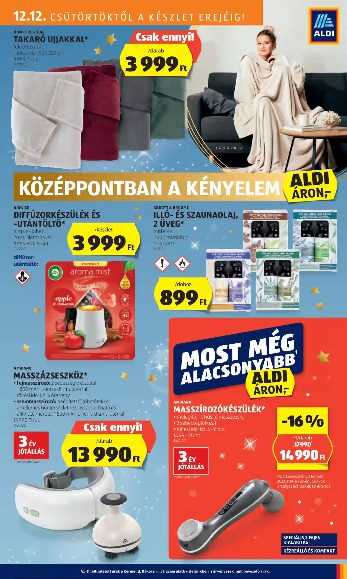 Aldi akciós újság 50. hét (18 oldal)