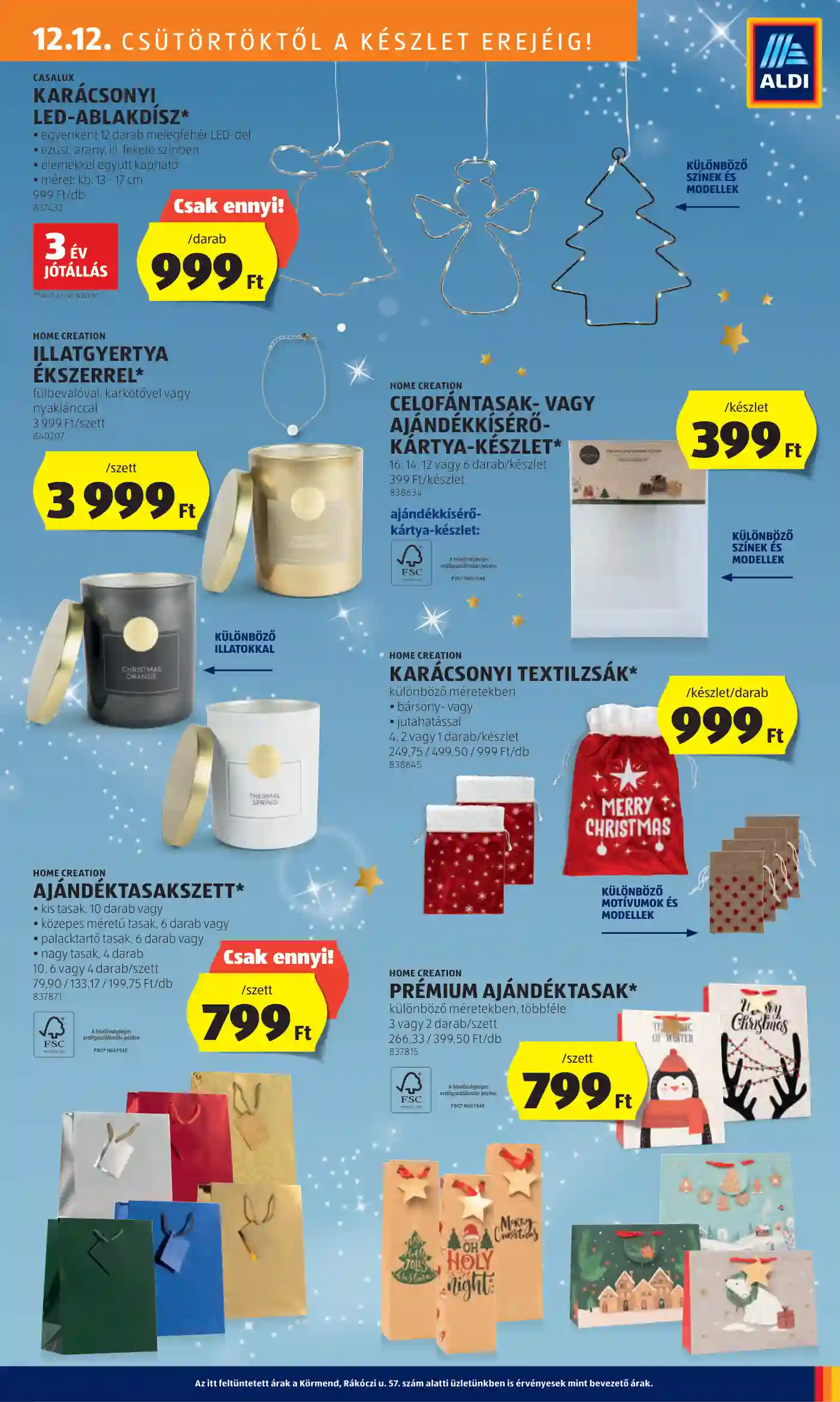 Aldi akciós újság 50. hét (20 oldal)