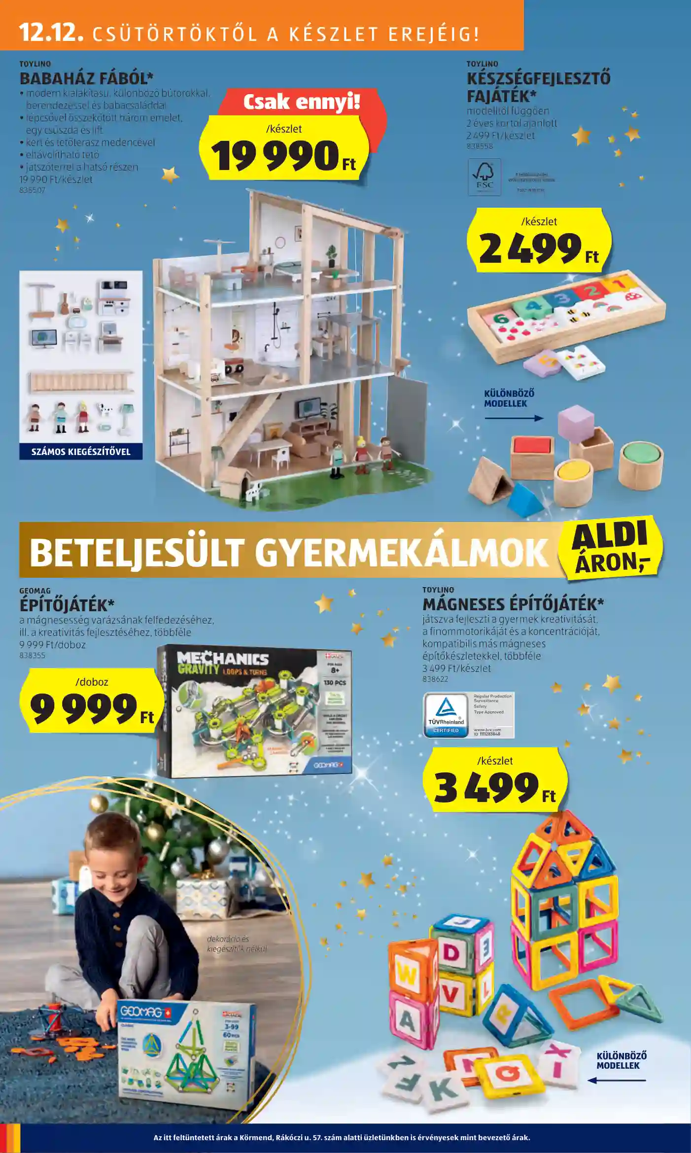 Aldi akciós újság 50. hét (21 oldal)