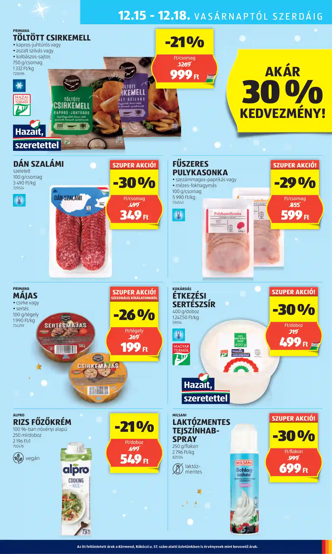 Aldi akciós újság 50. hét (33 oldal)