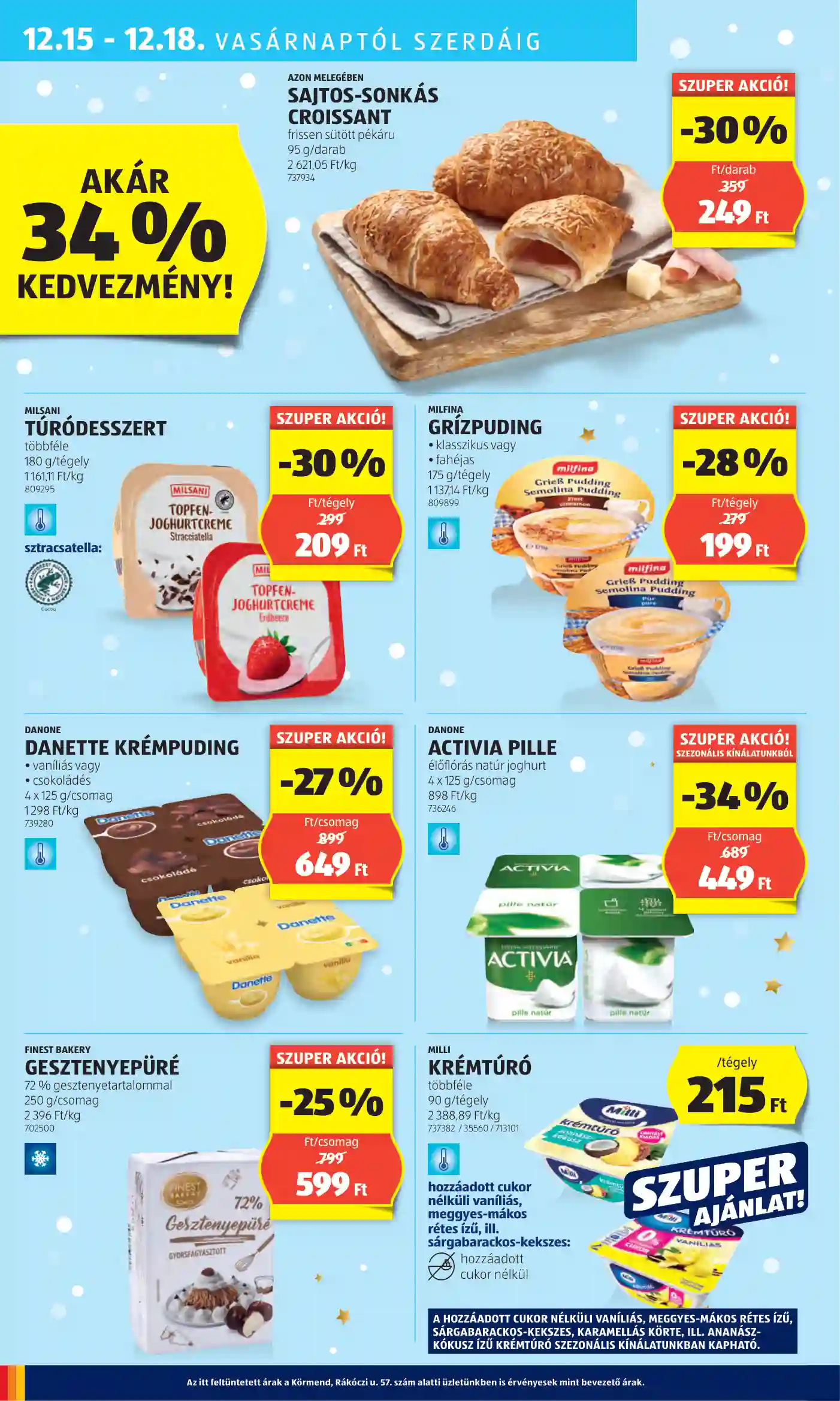 Aldi akciós újság 50. hét (34 oldal)