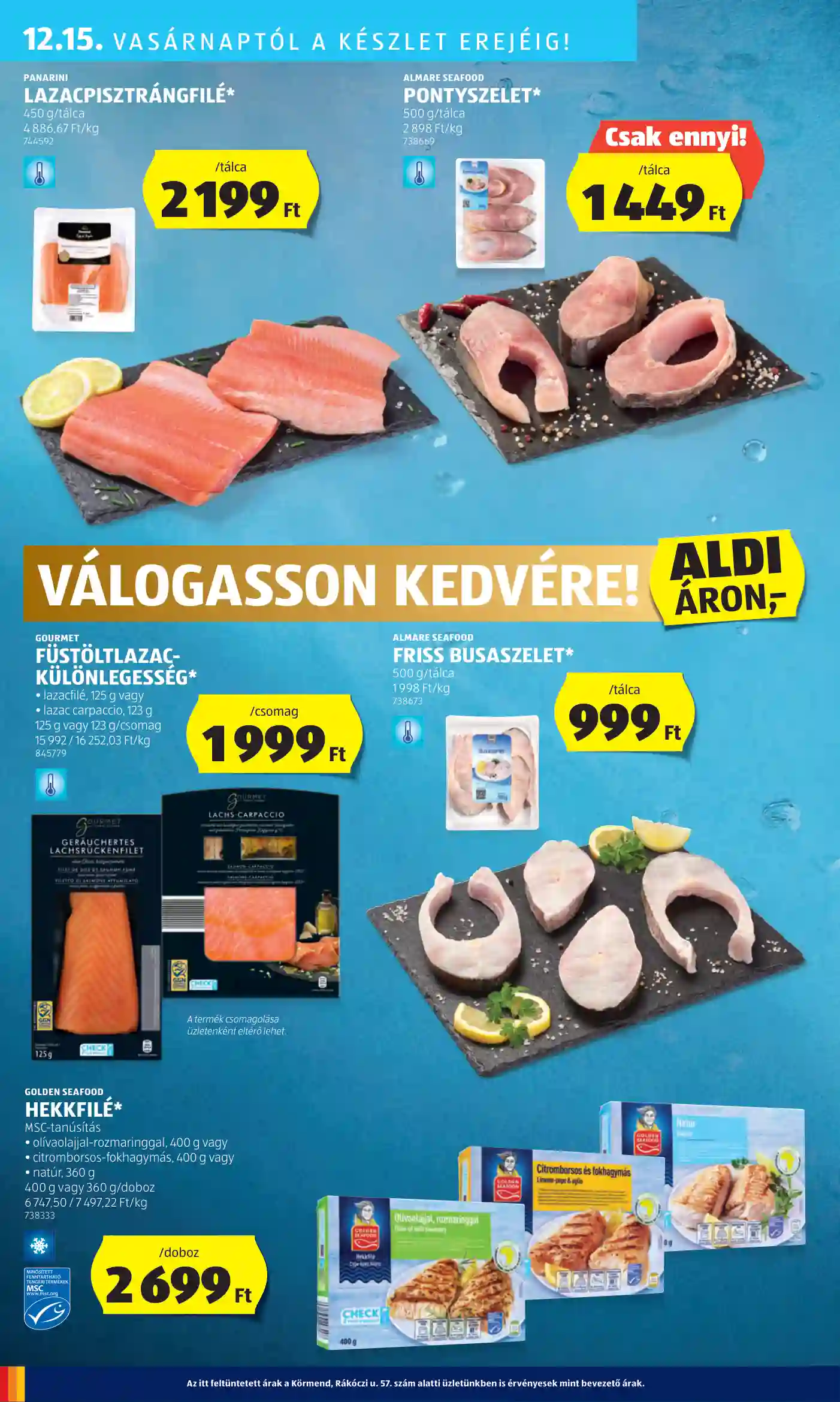 Aldi akciós újság 50. hét (41 oldal)