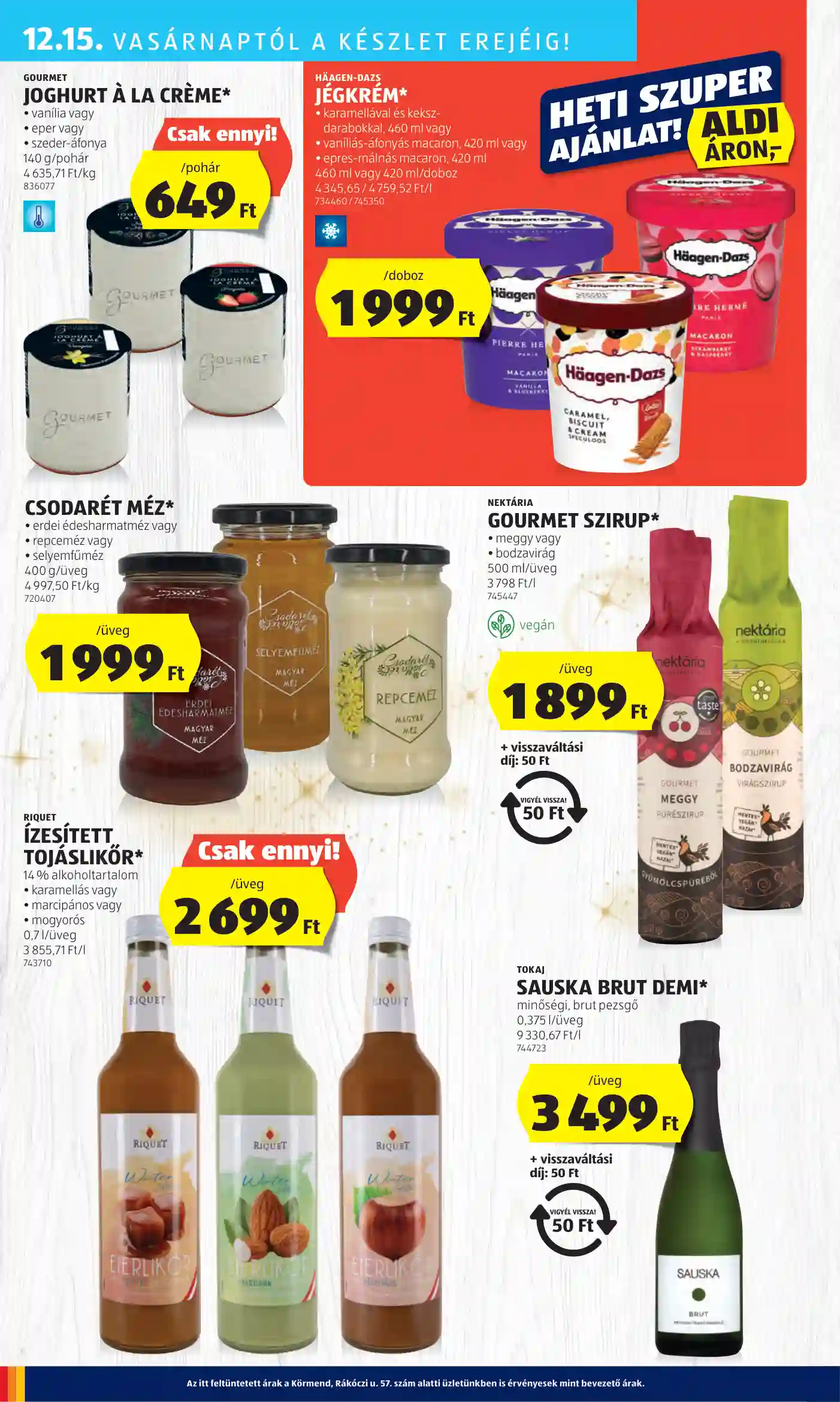 Aldi akciós újság 50. hét (52 oldal)