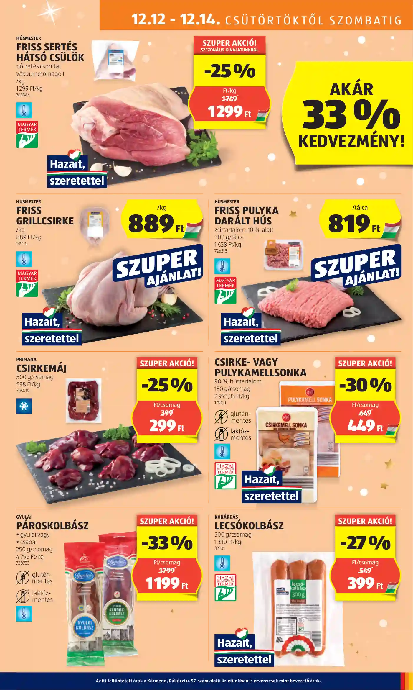 Aldi akciós újság 50. hét (57 oldal)