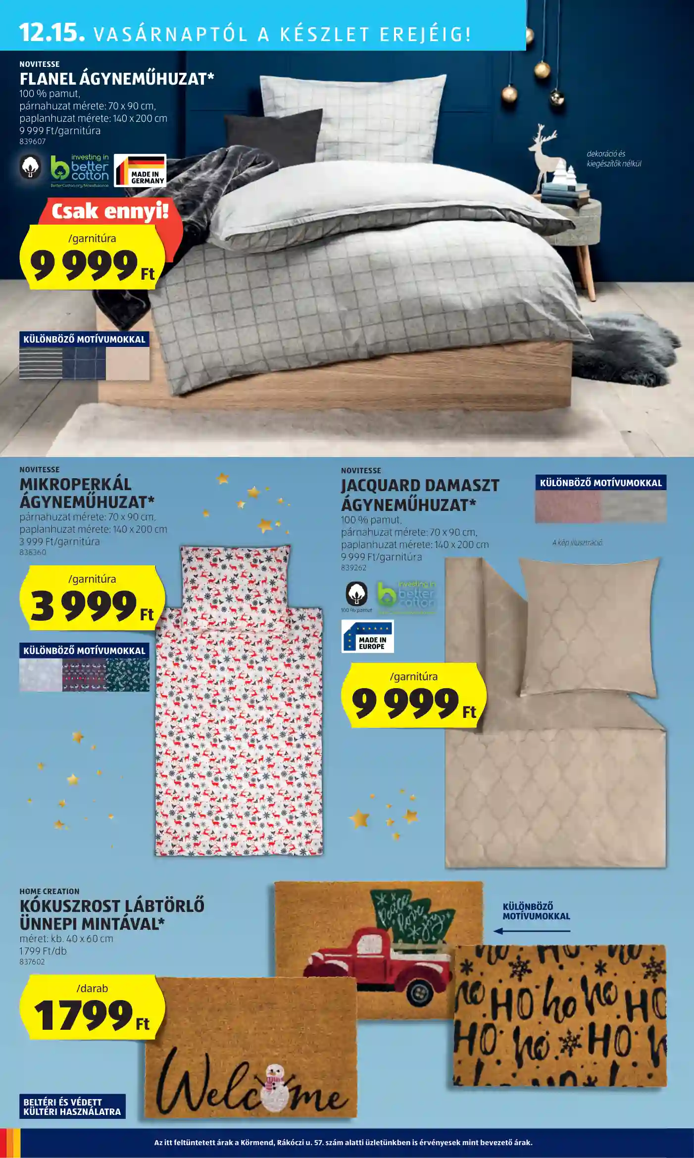 Aldi akciós újság 50. hét (61 oldal)