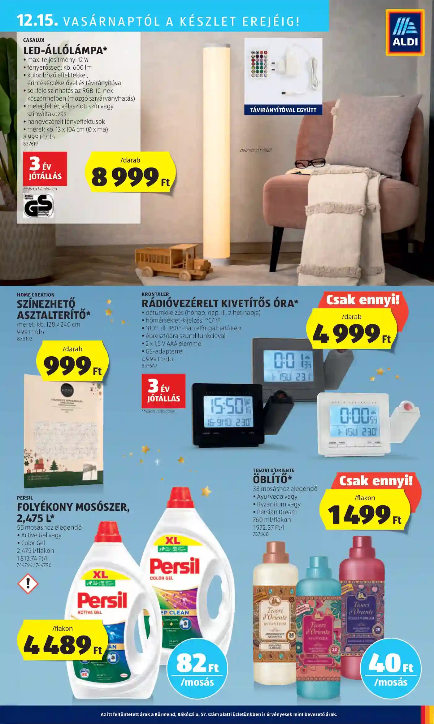 Aldi akciós újság 50. hét (62 oldal)
