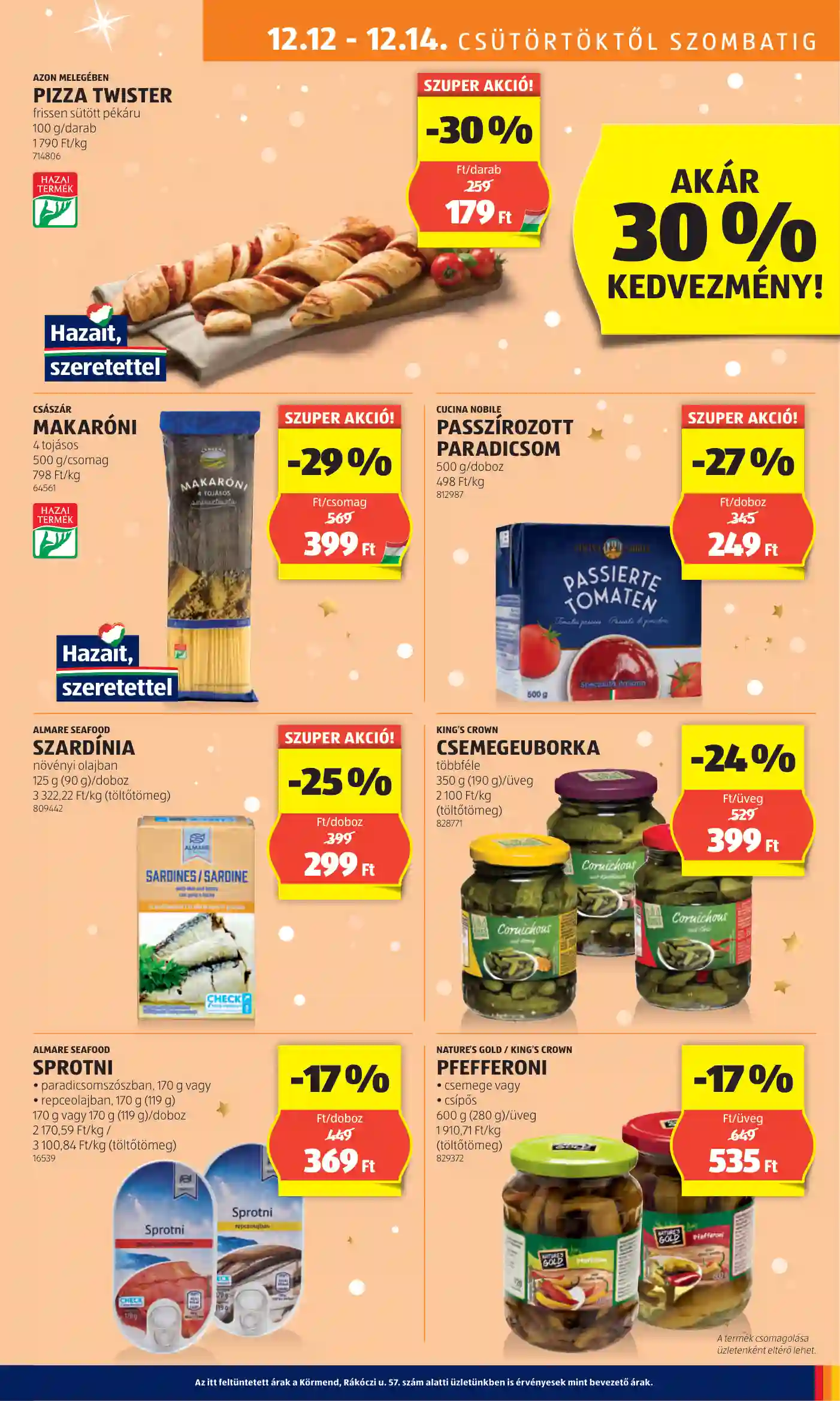 Aldi akciós újság 50. hét (79 oldal)