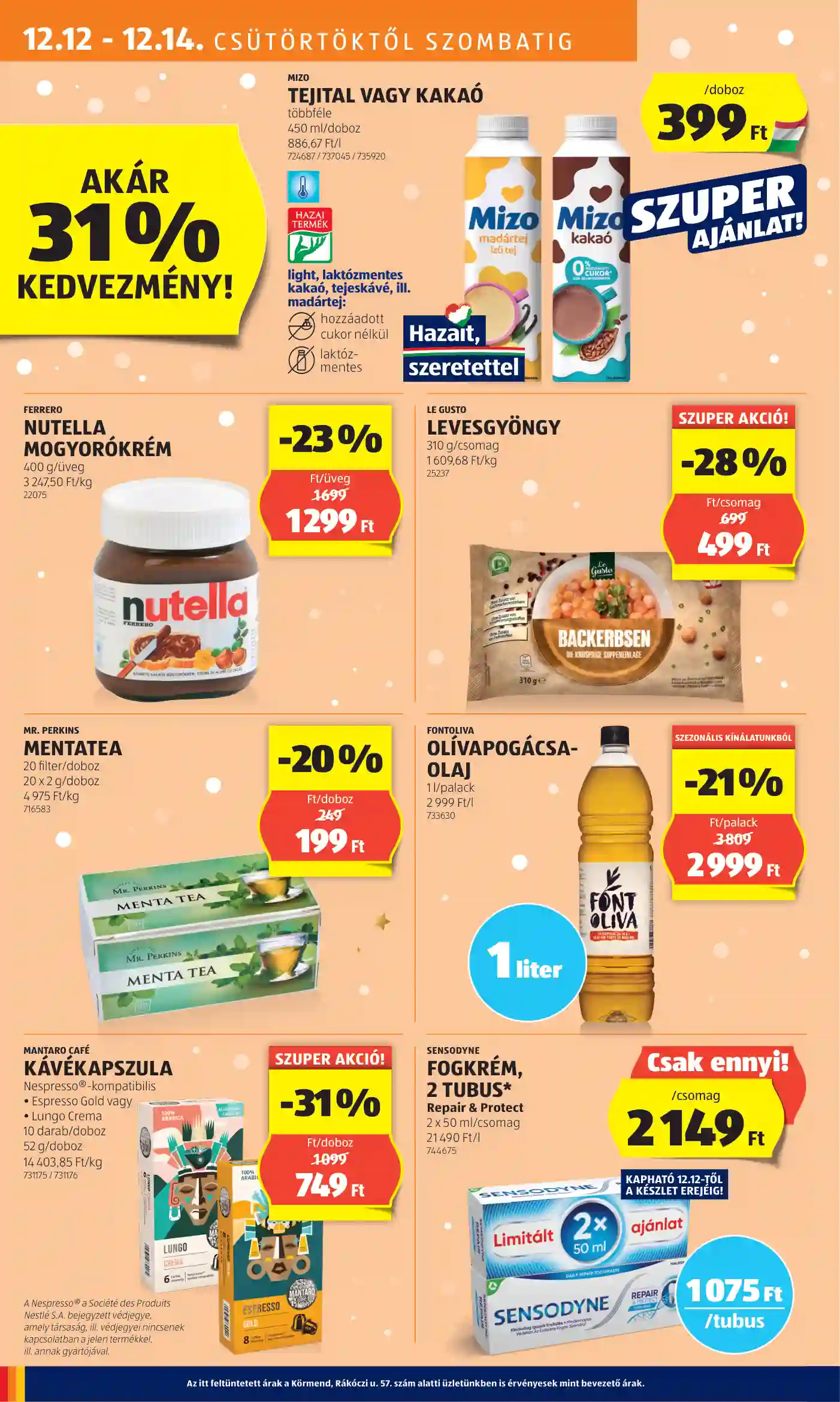 Aldi akciós újság 50. hét (83 oldal)