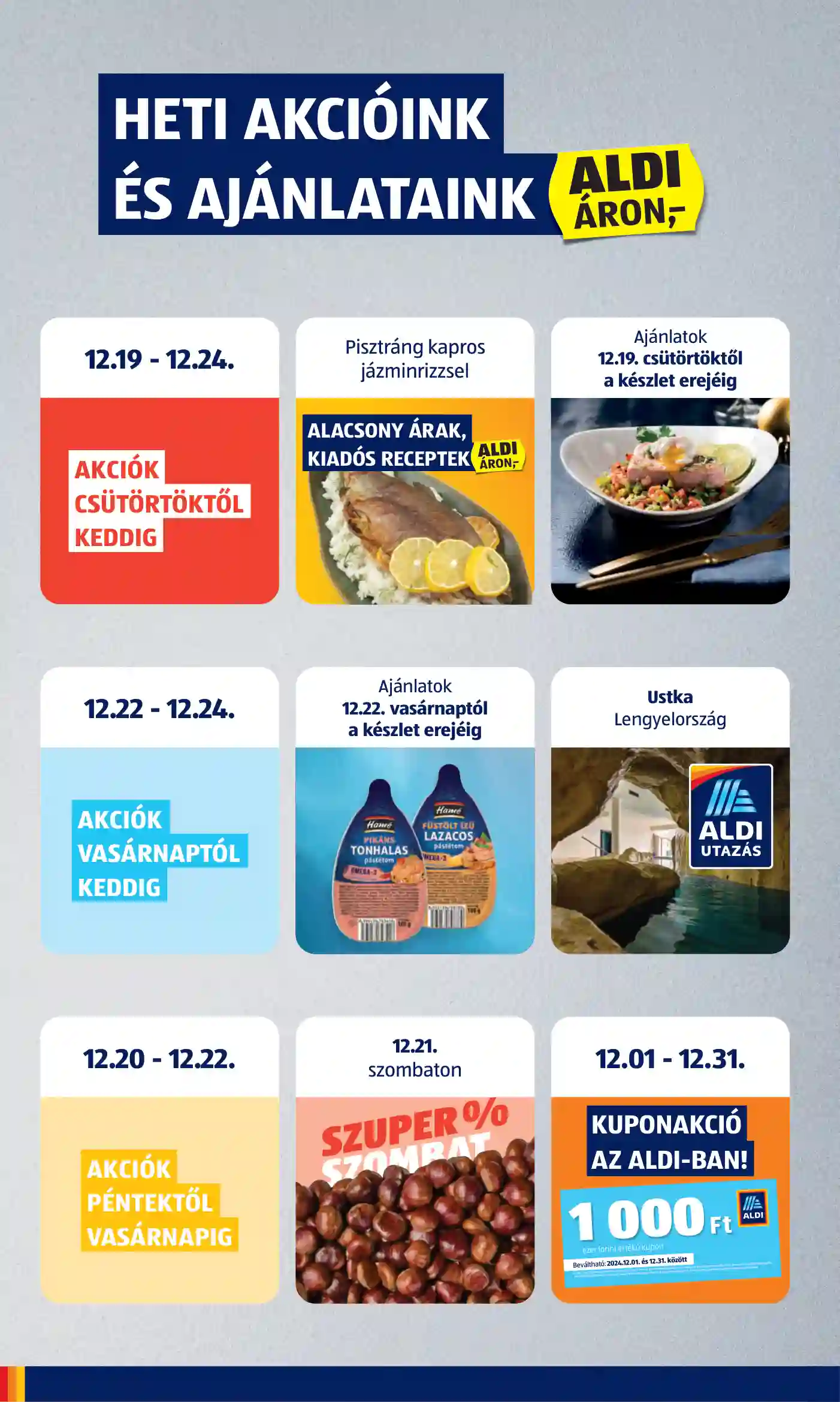 Aldi akciós újság 51. hét (2 oldal)