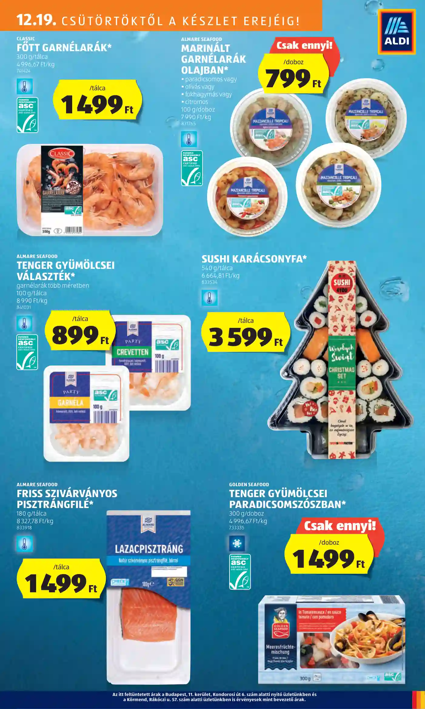 Aldi akciós újság 51. hét (7 oldal)