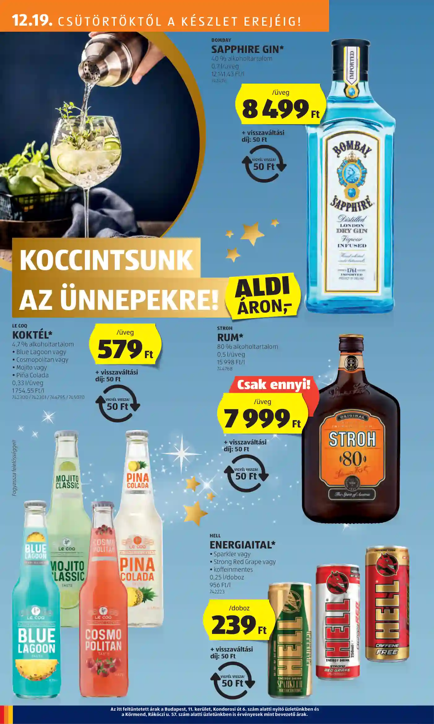 Aldi akciós újság 51. hét (15 oldal)