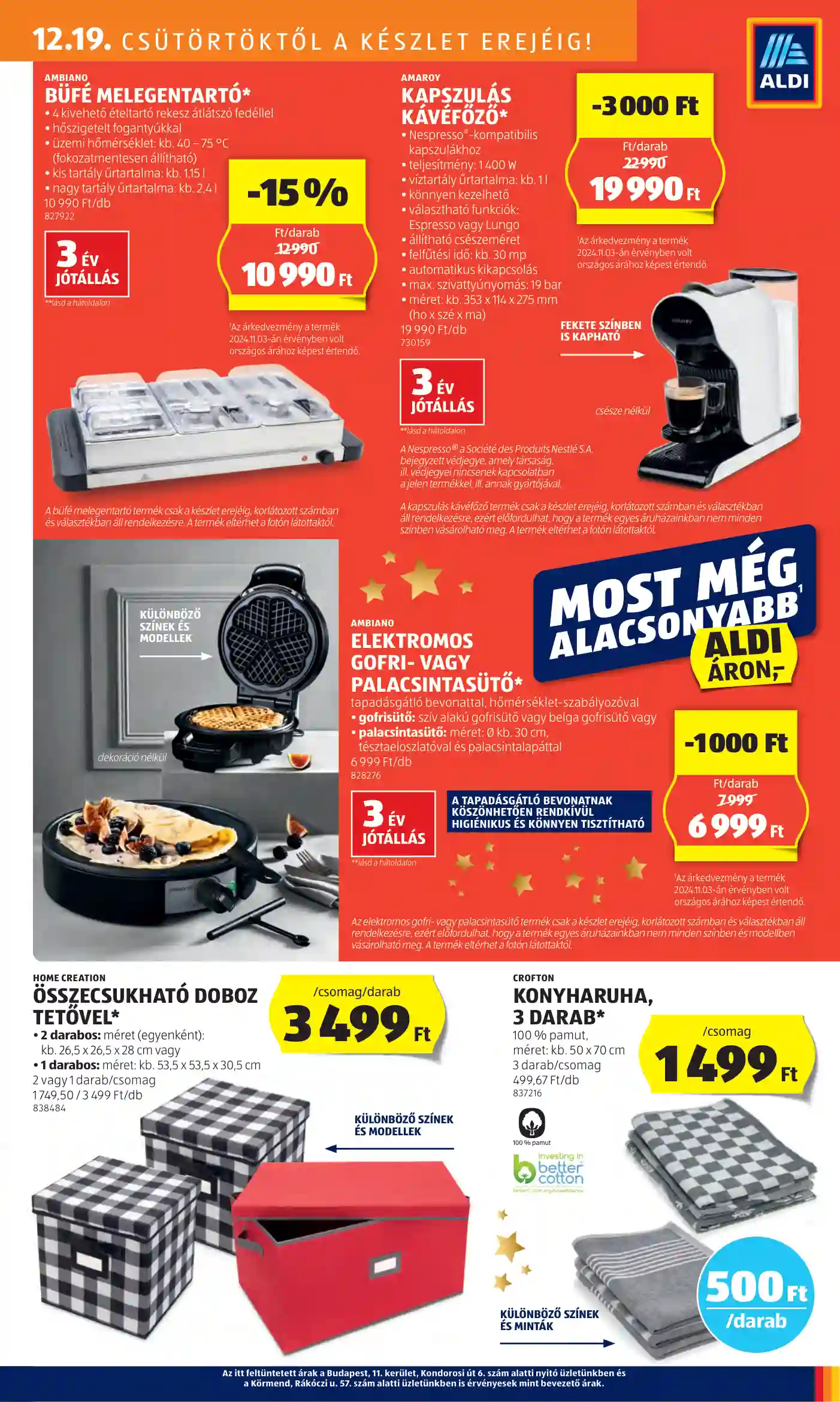 Aldi akciós újság 51. hét (27 oldal)