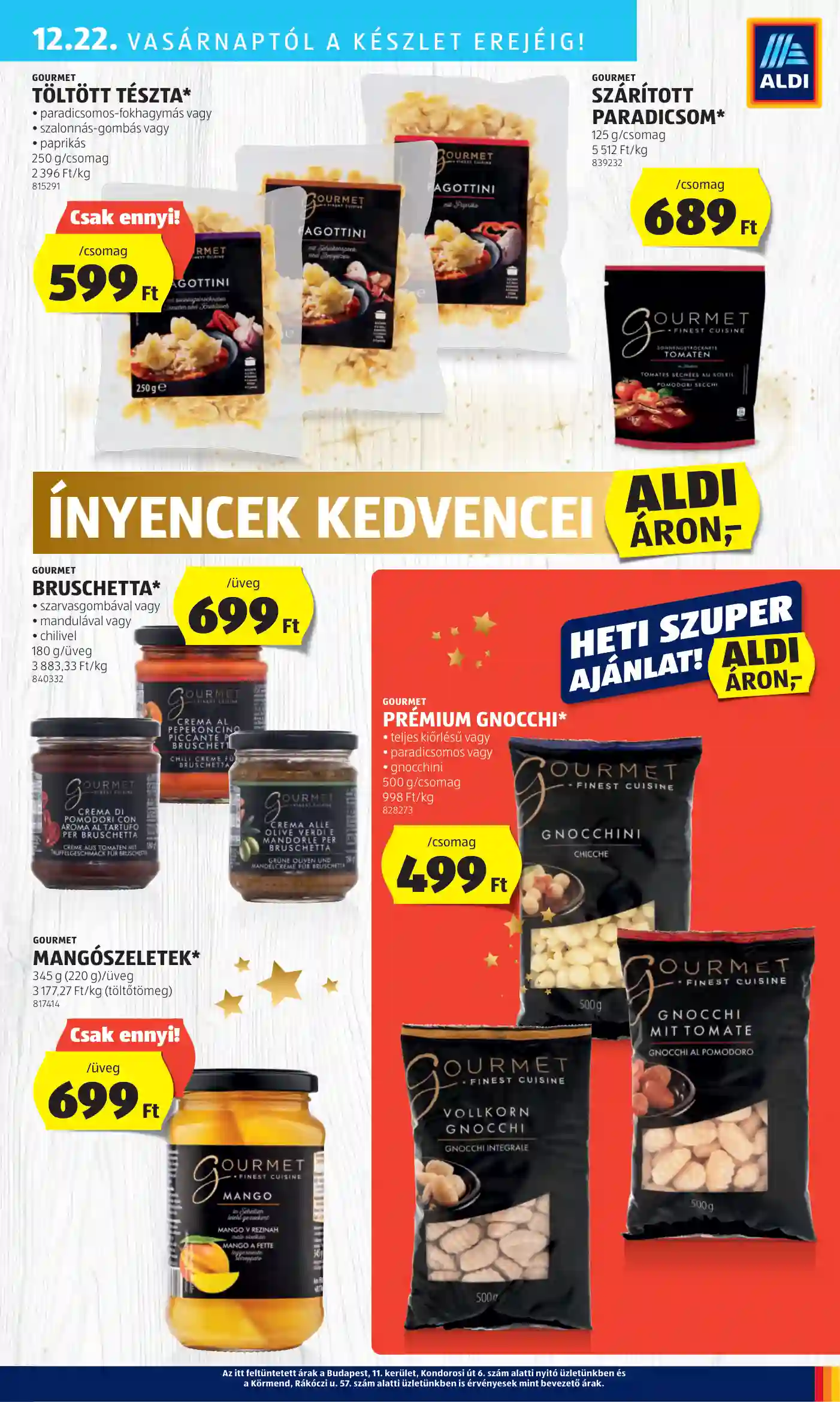 Aldi akciós újság 51. hét (47 oldal)