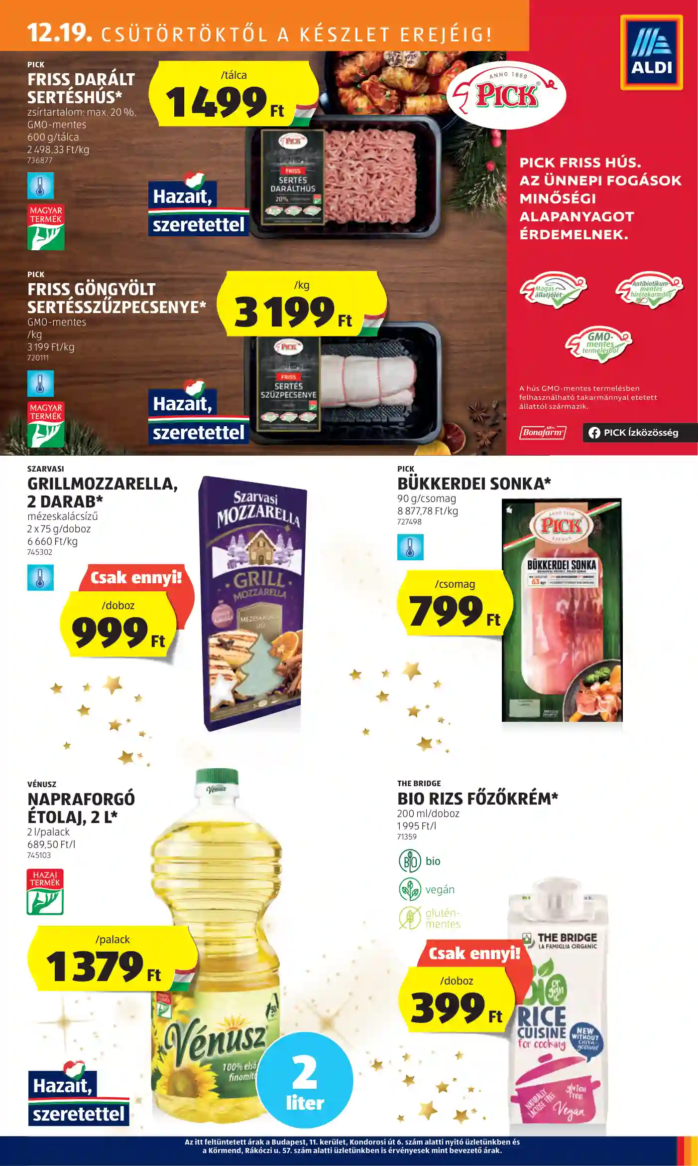 Aldi akciós újság 51. hét (9 oldal)