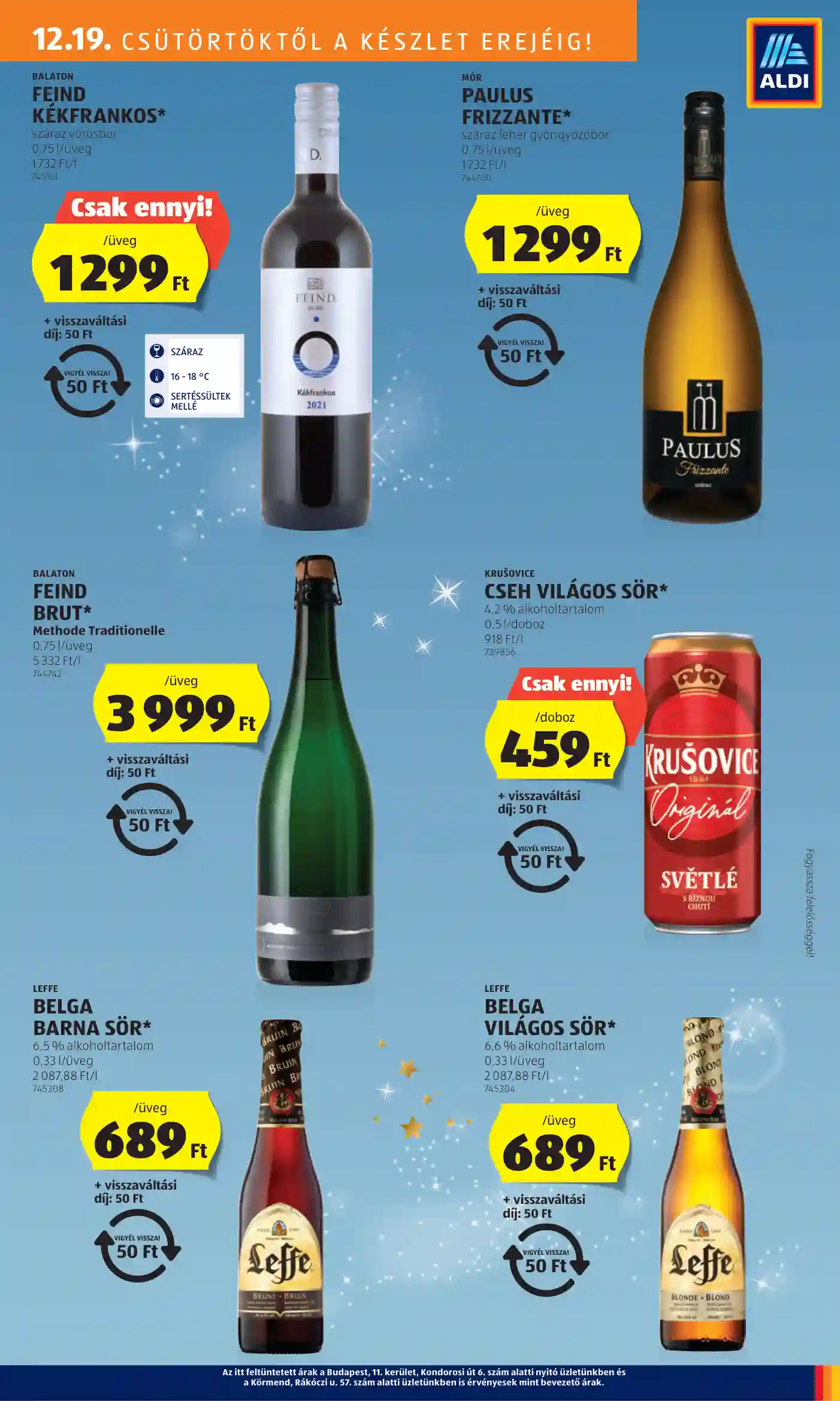 Aldi akciós újság 51. hét (16 oldal)