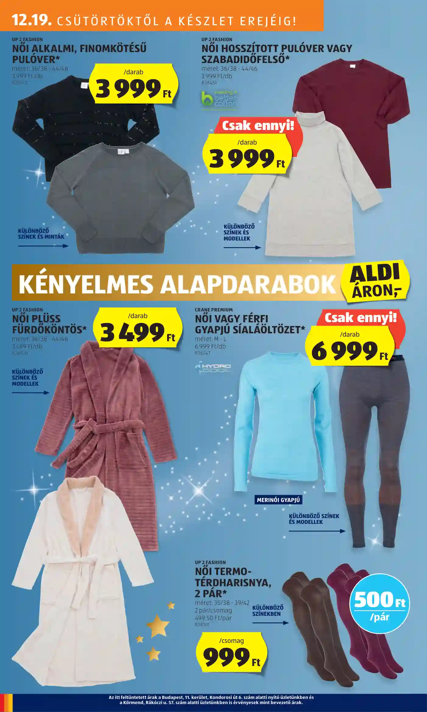 Aldi akciós újság 51. hét (19 oldal)