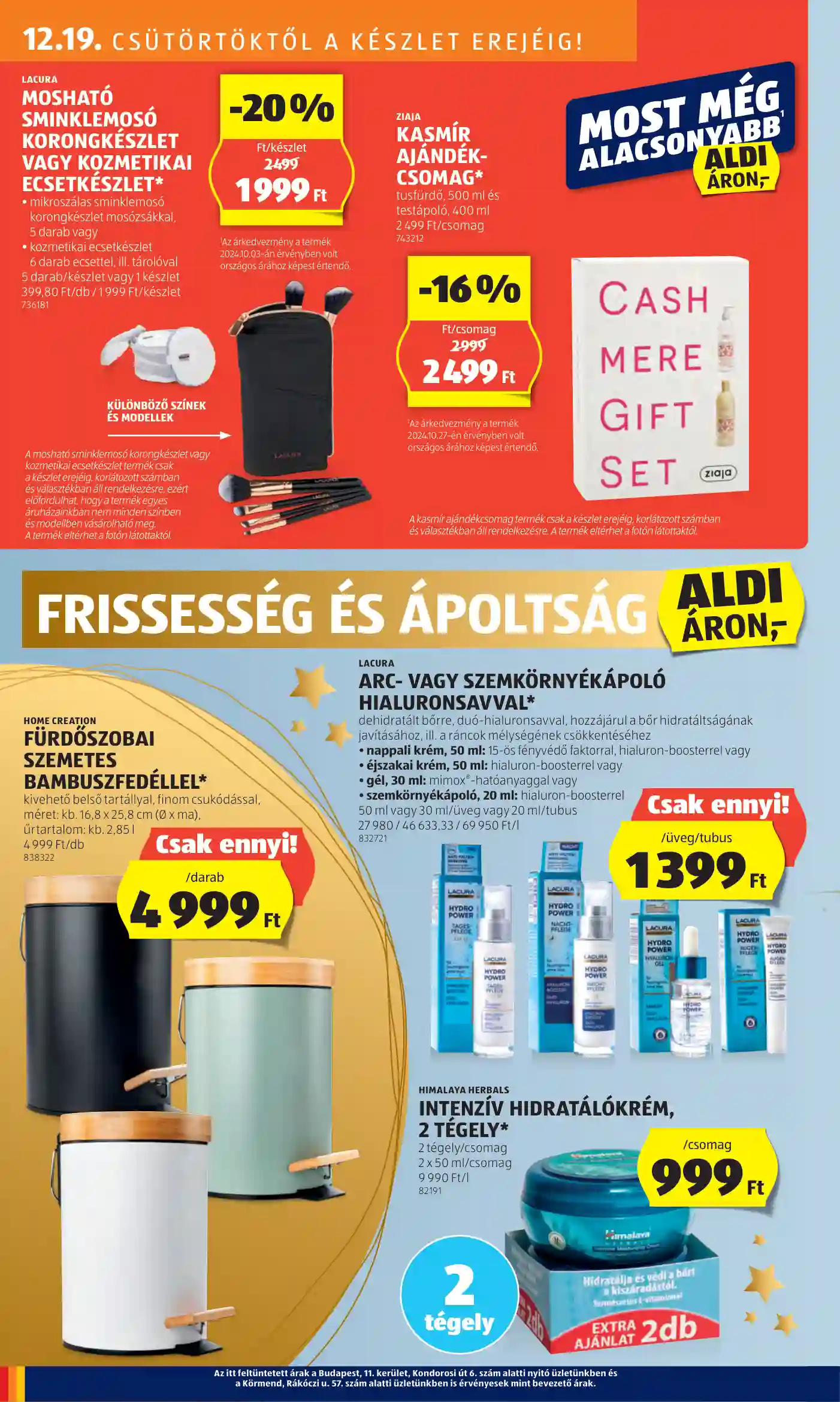 Aldi akciós újság 51. hét (21 oldal)