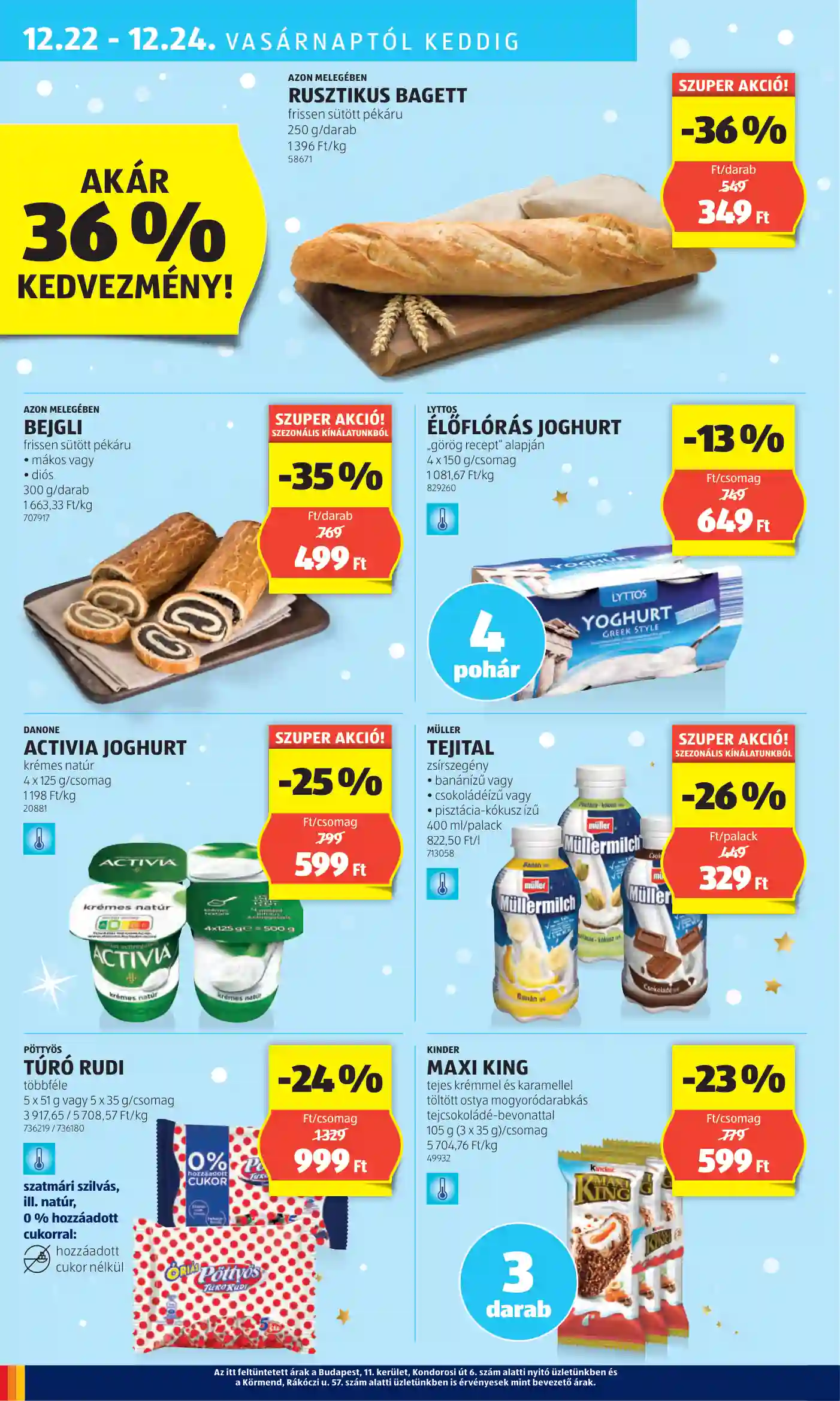 Aldi akciós újság 51. hét (30 oldal)