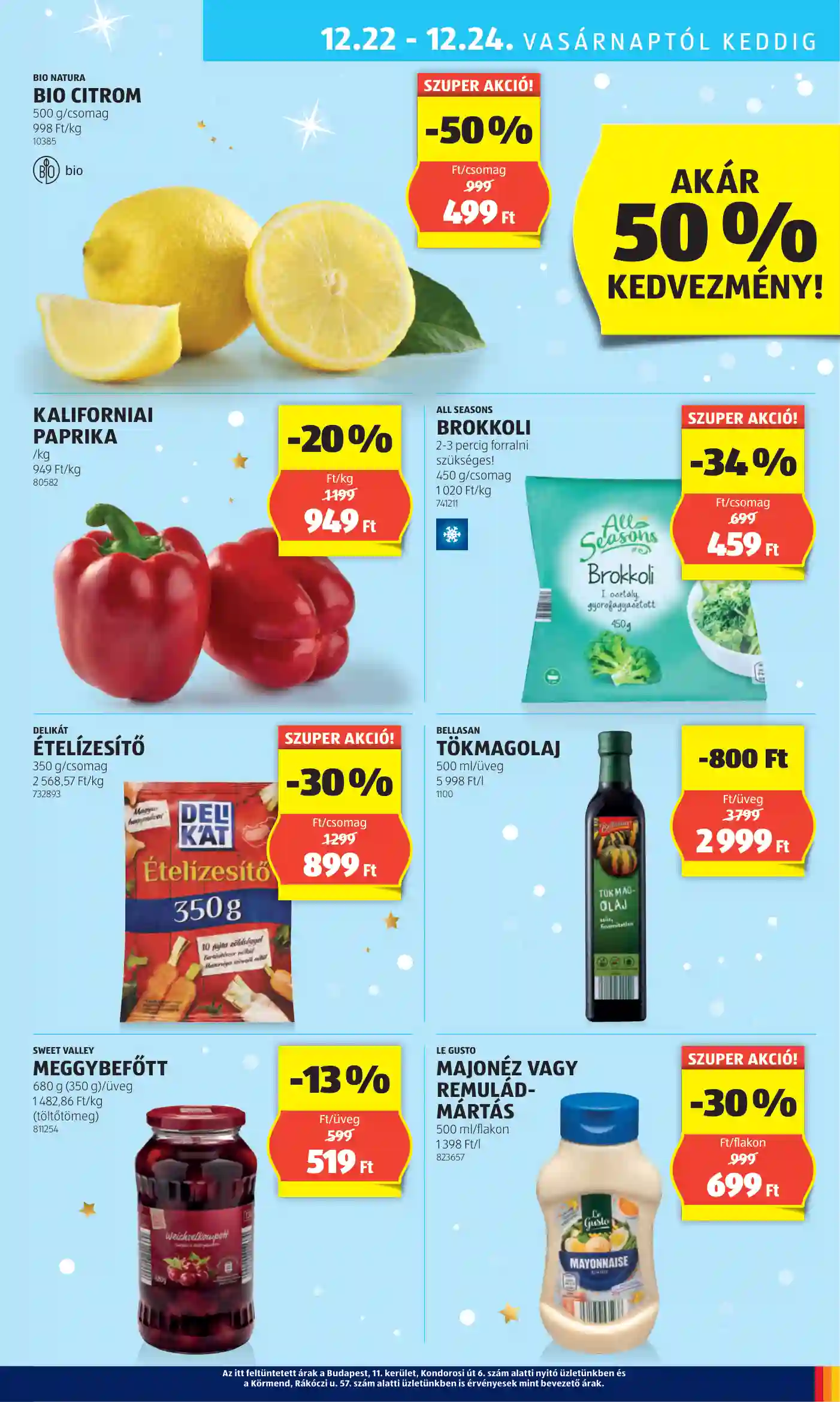 Aldi akciós újság 51. hét (31 oldal)