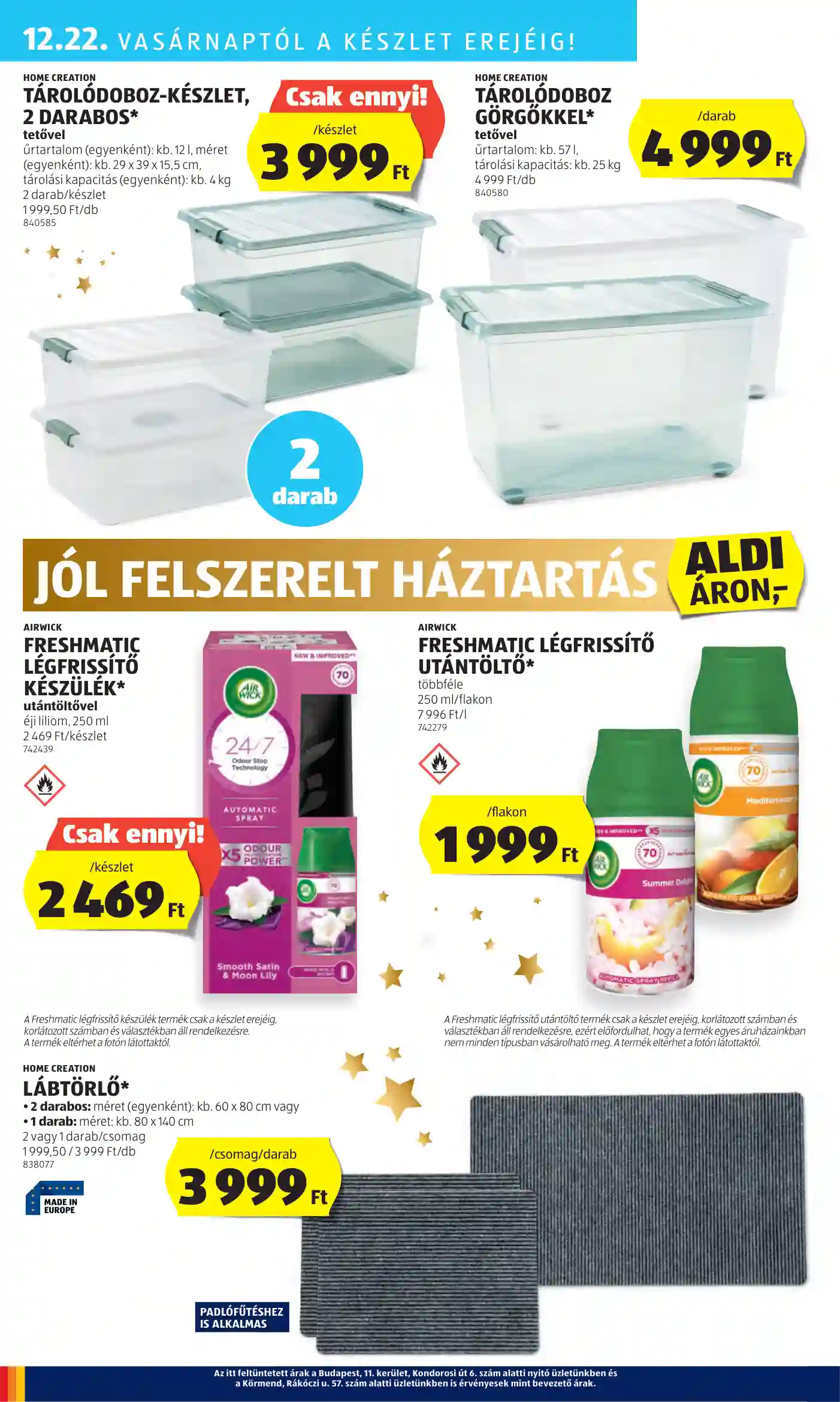 Aldi akciós újság 51. hét (48 oldal)