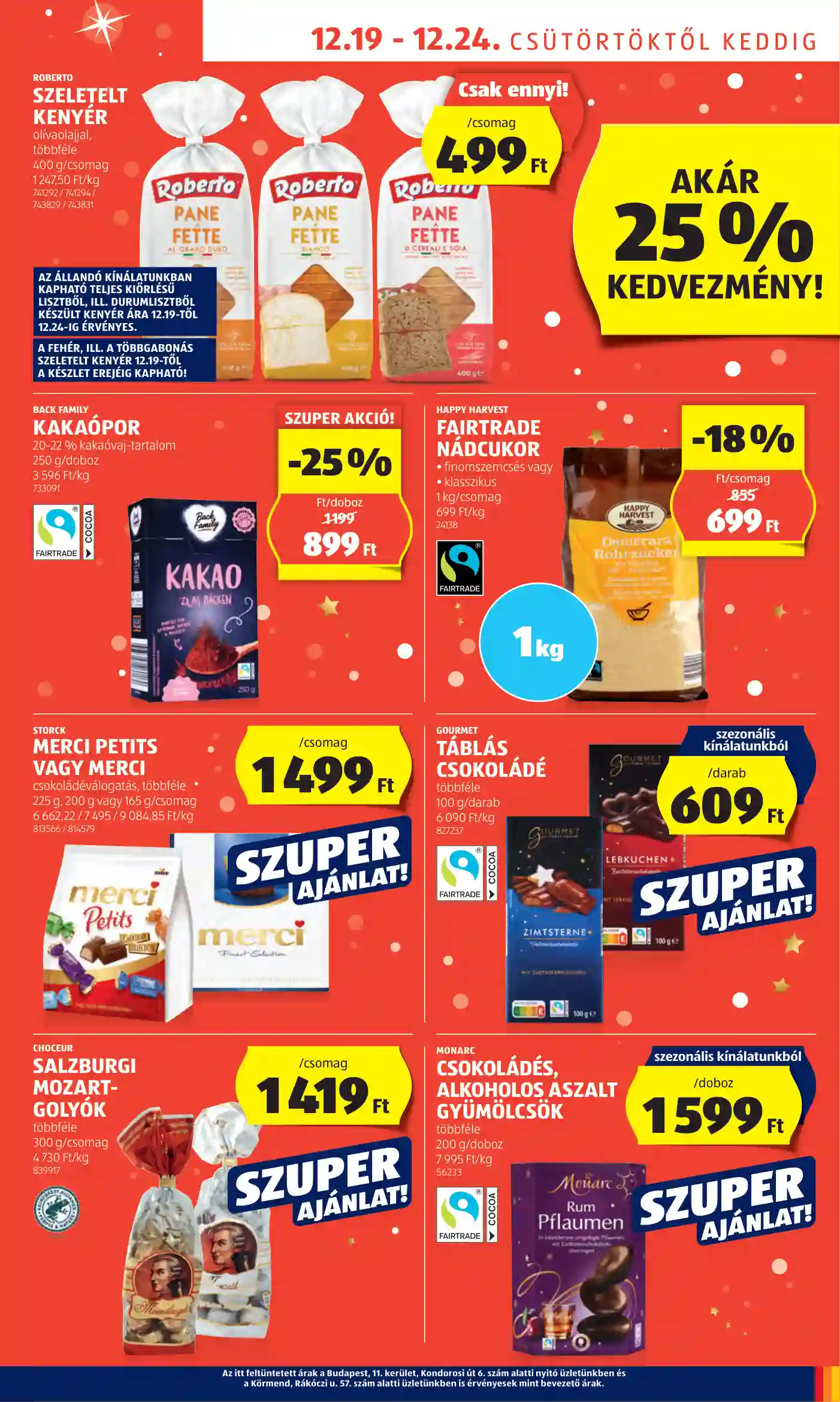 Aldi akciós újság 51. hét (57 oldal)