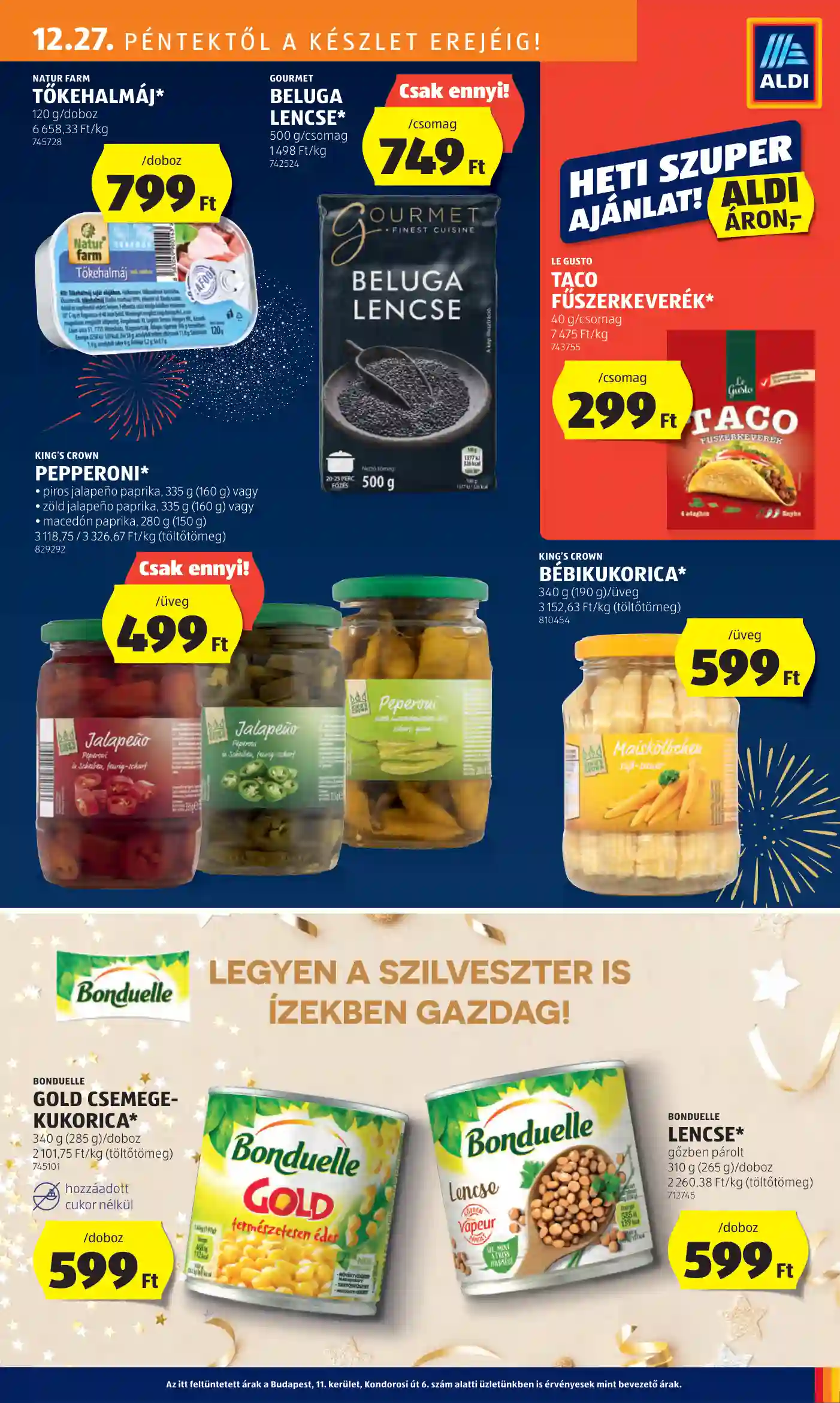 Aldi akciós újság 52. hét (5 oldal)