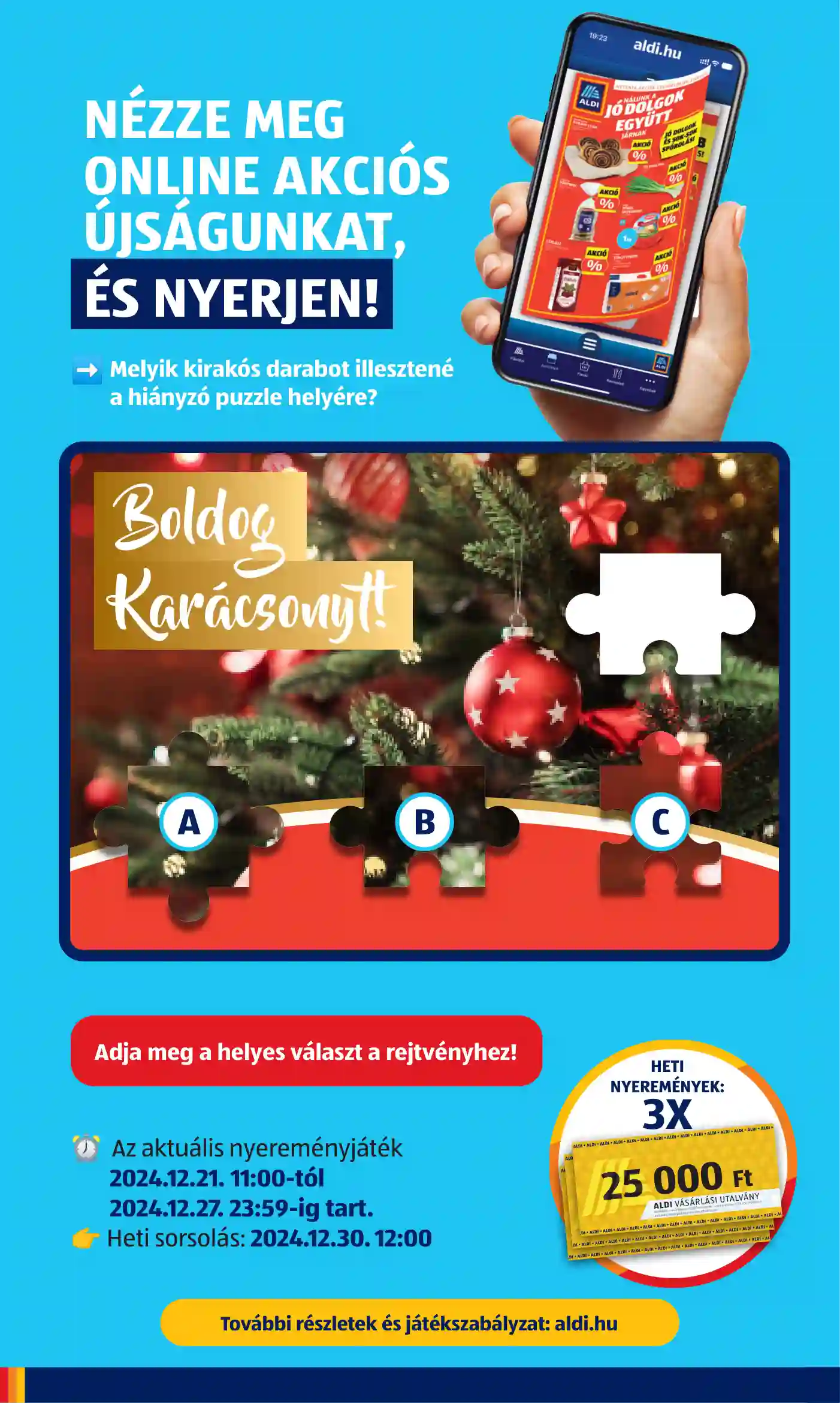 Aldi akciós újság 52. hét (12 oldal)