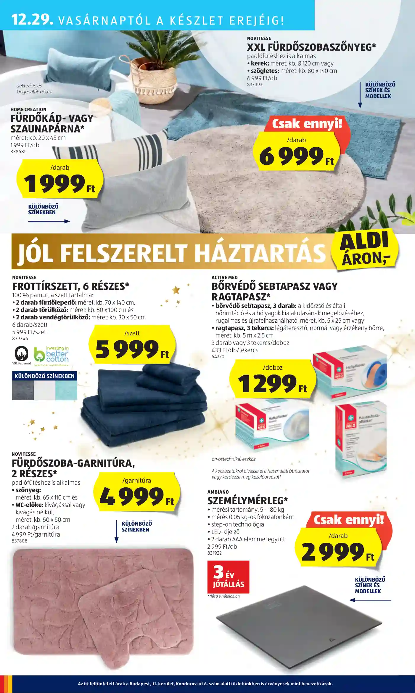 Aldi akciós újság 52. hét (28 oldal)